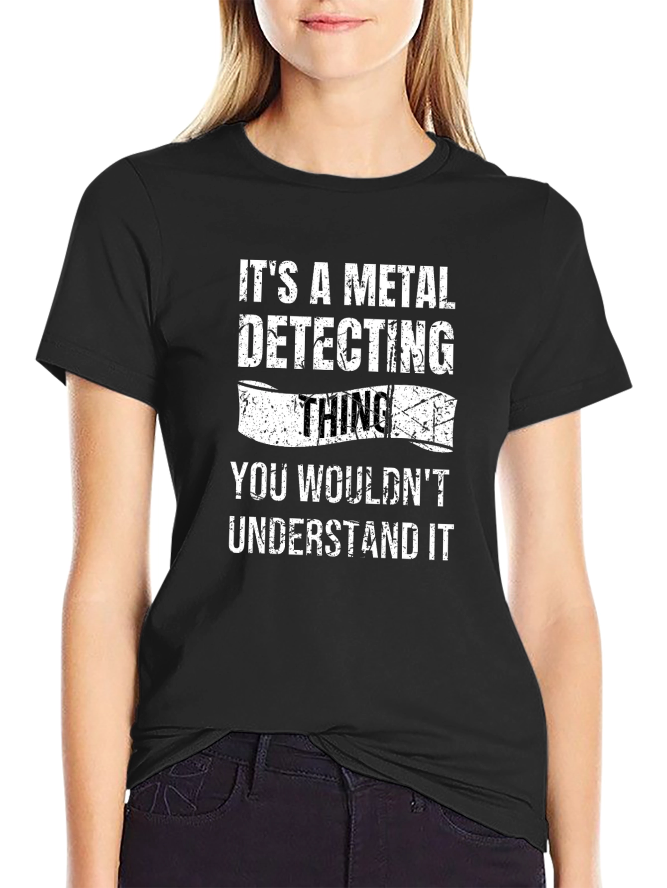Metal Detecting Thing T-Shirt Funny Detectorist Gift