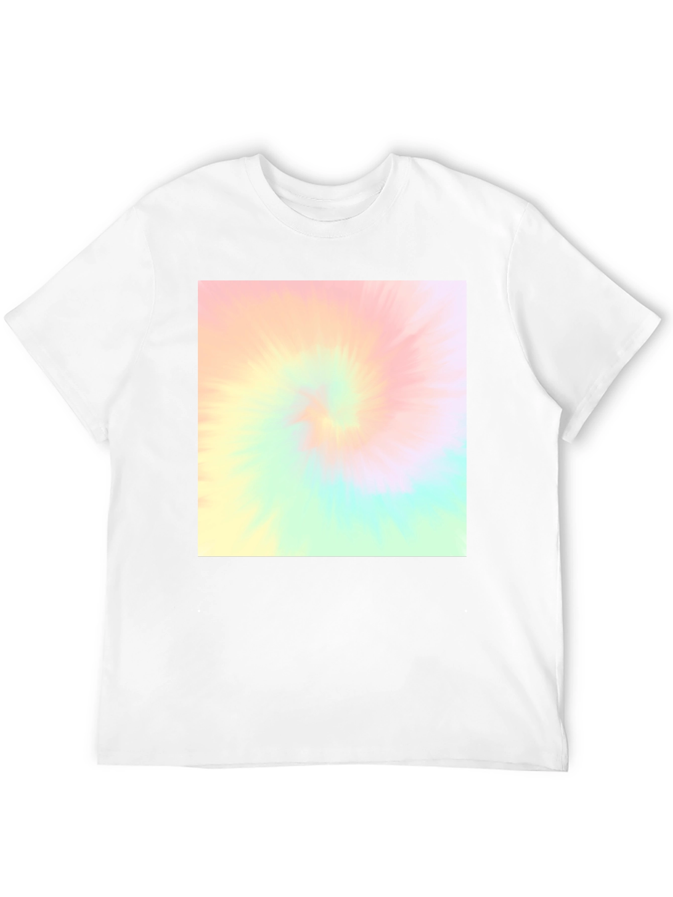 Retro Tie-Dye Black T-Shirt