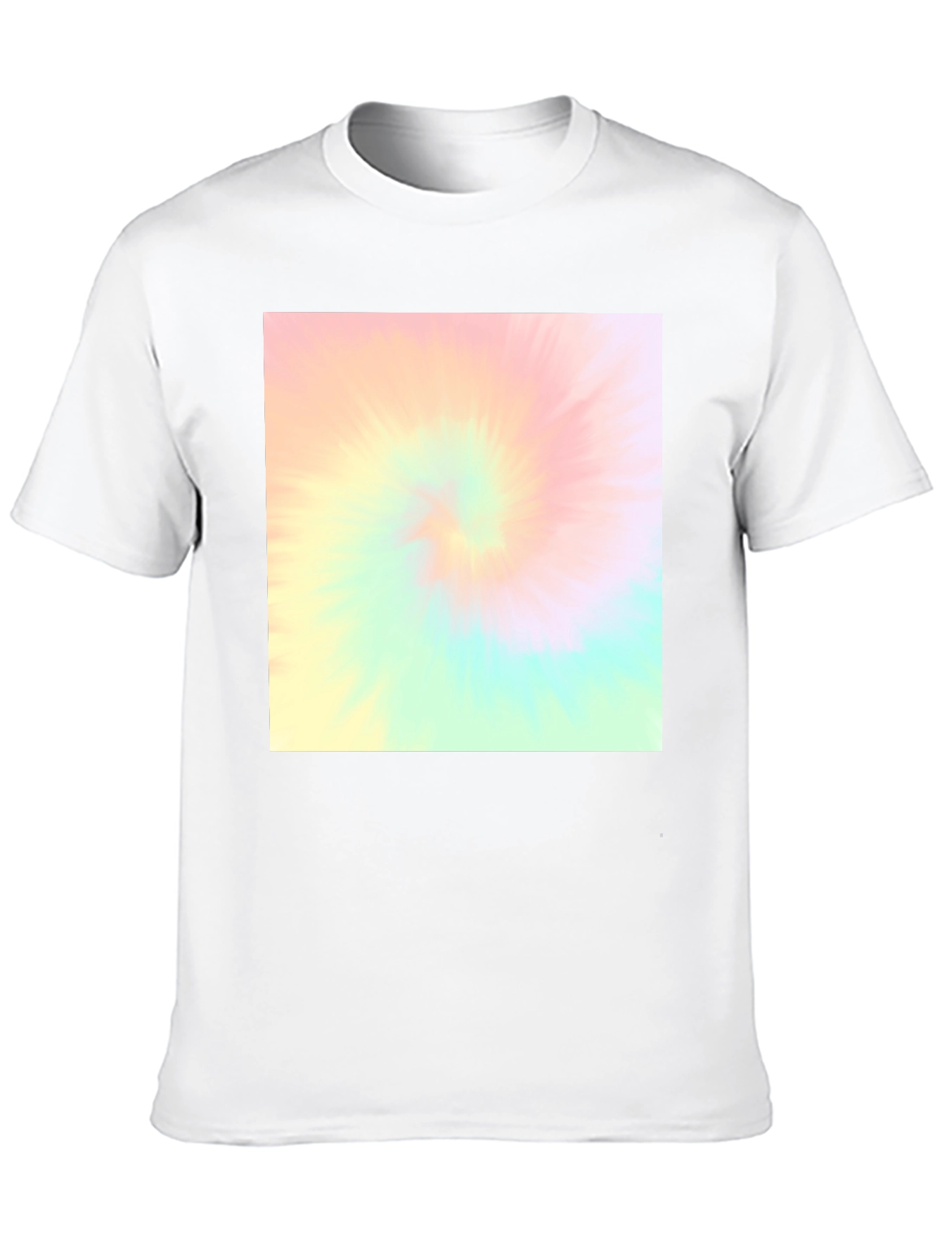 Retro Tie-Dye Black T-Shirt