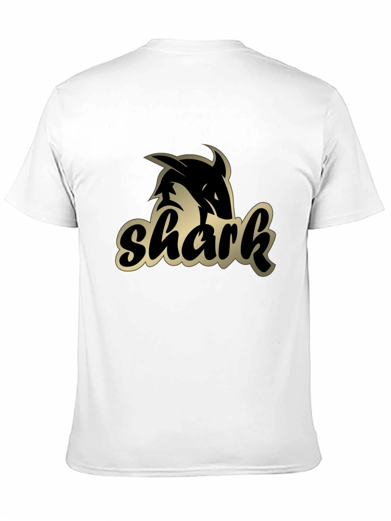 Shark Graphic Black T-Shirt