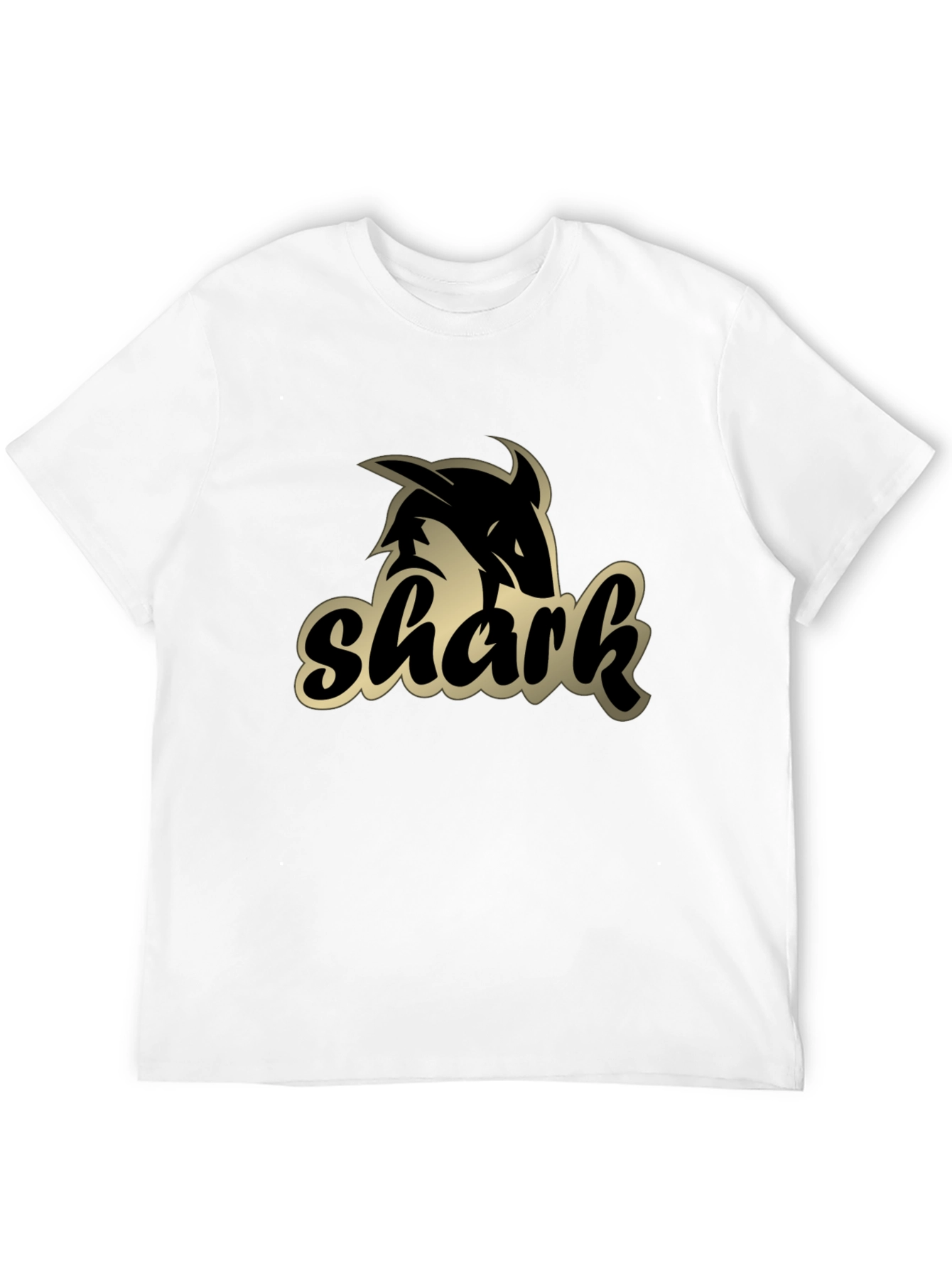 Shark Graphic Black T-Shirt