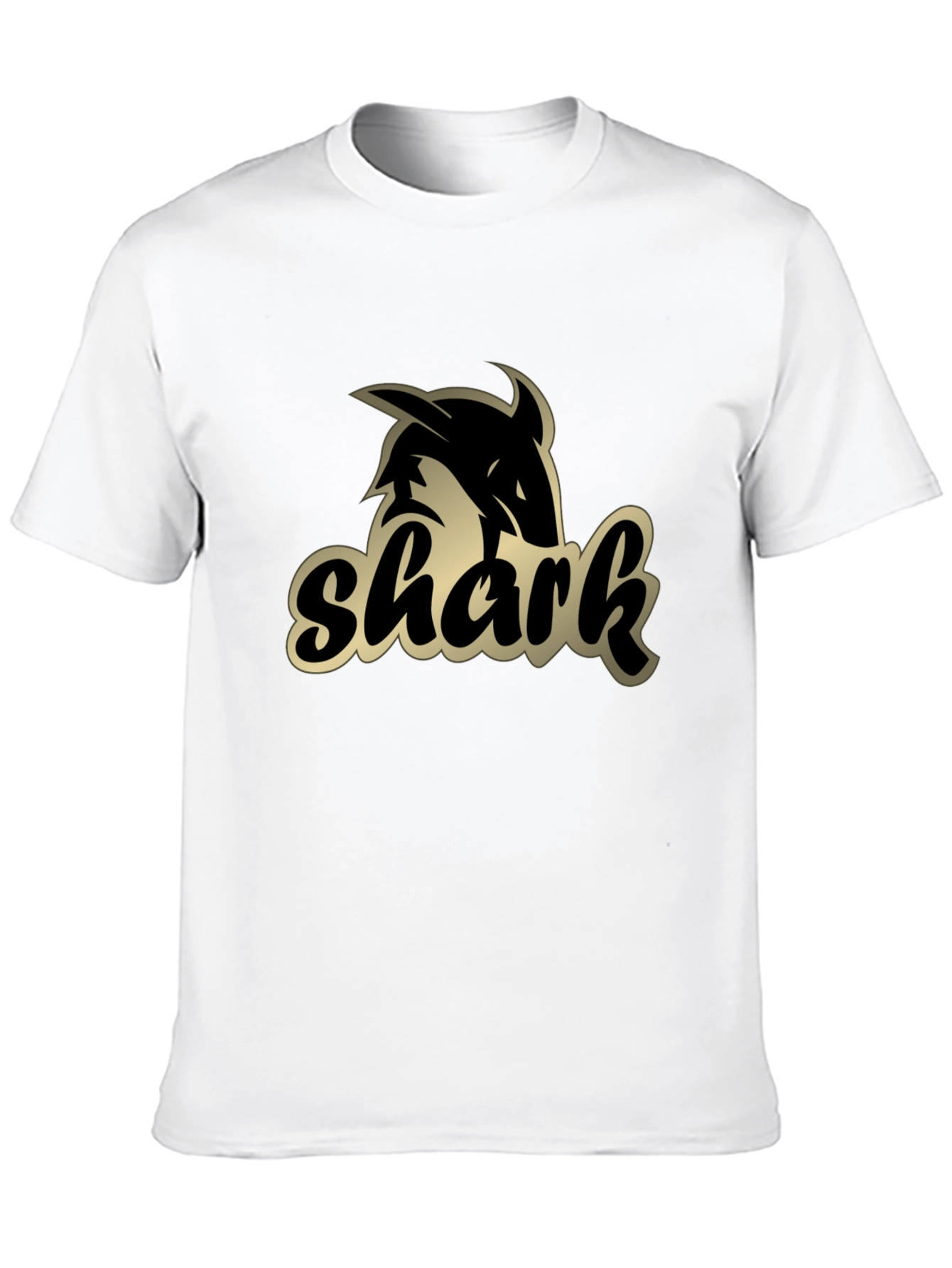 Shark Graphic Black T-Shirt