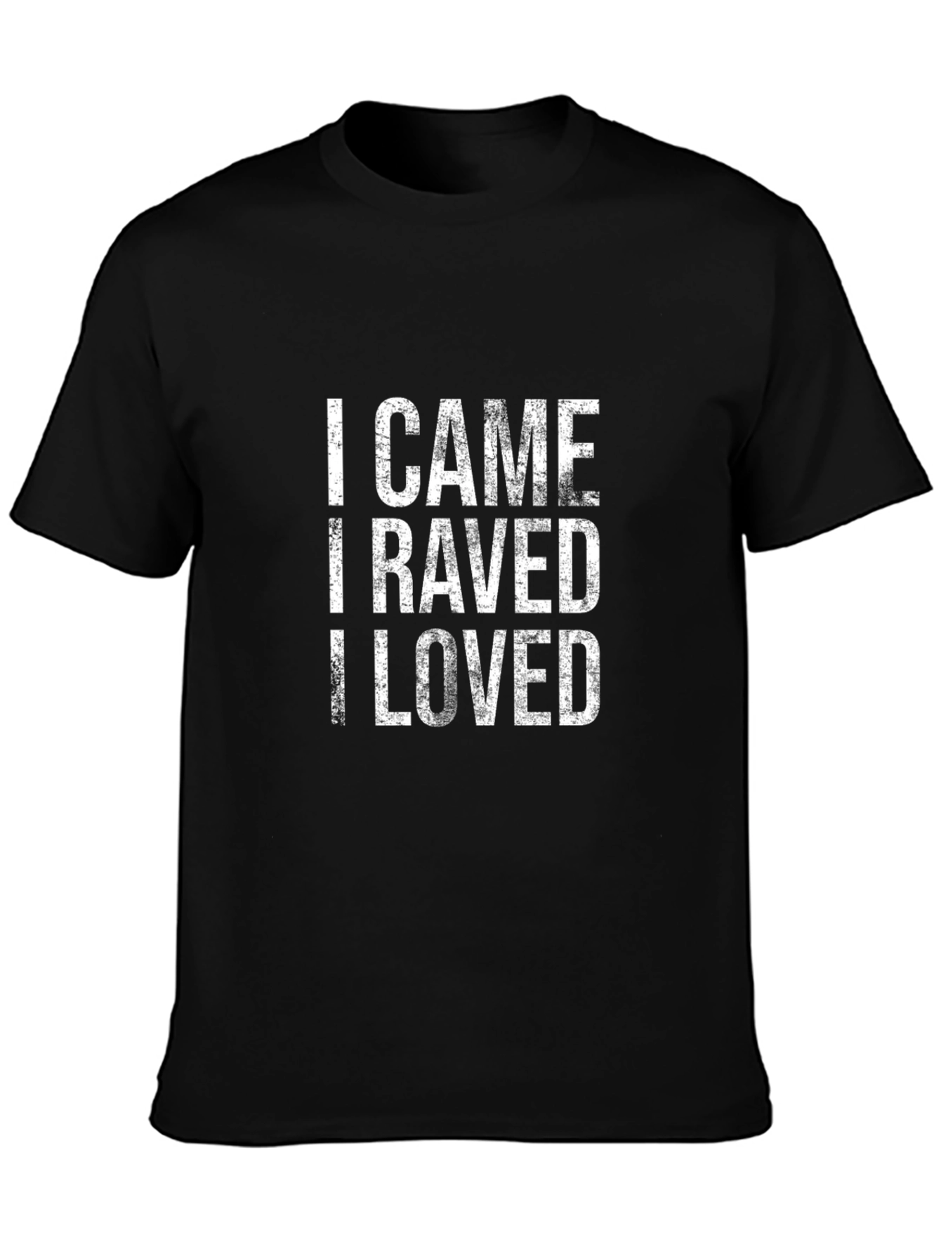 I Came I Raved I Loved Graphic T-Shirt