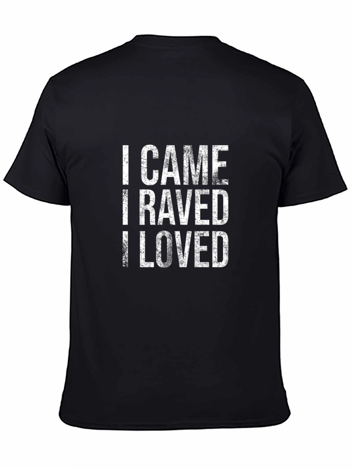 I Came I Raved I Loved Graphic T-Shirt