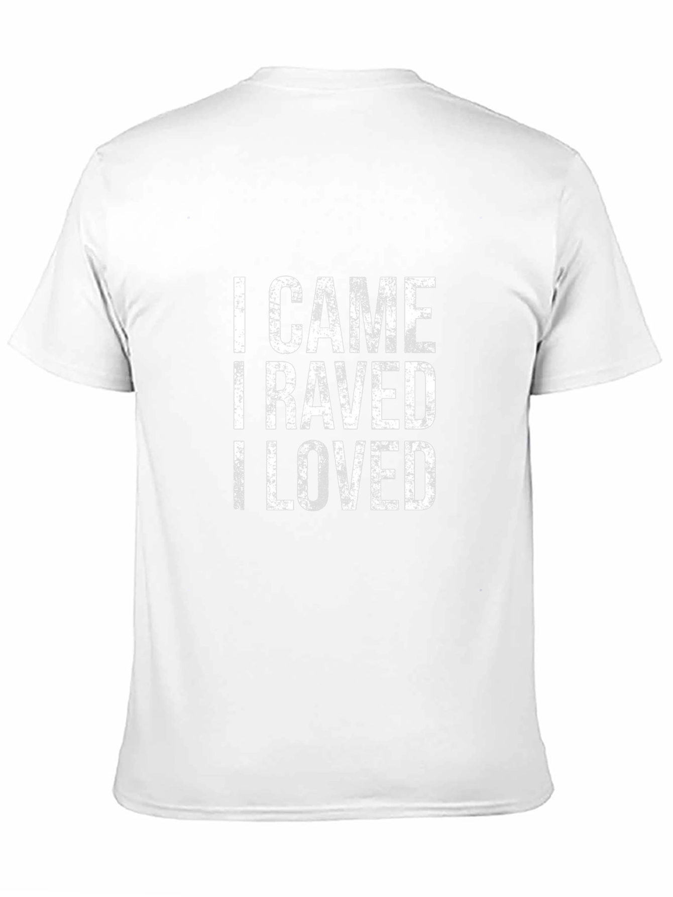 I Came I Raved I Loved Graphic T-Shirt