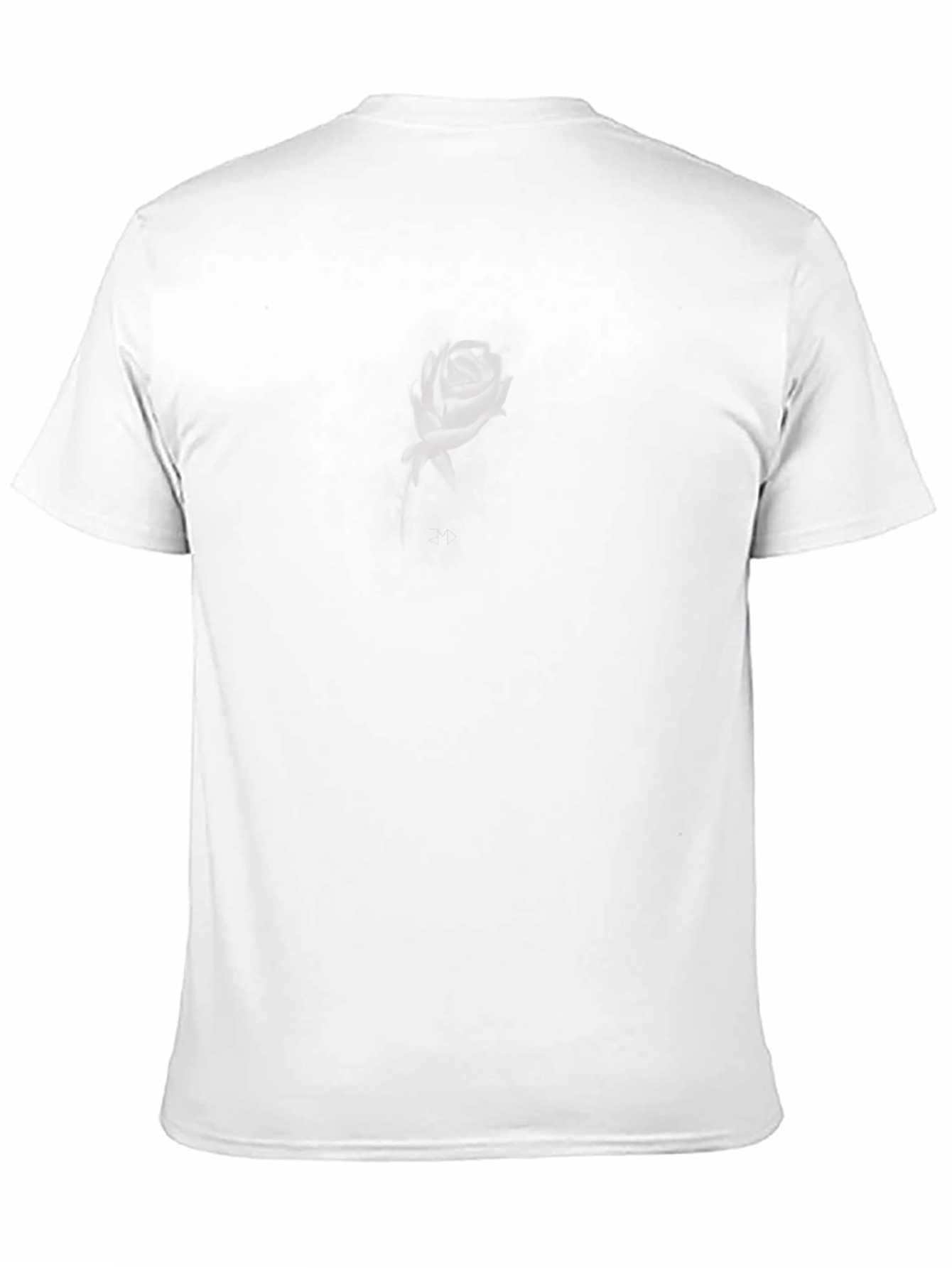 Mens Black Rose Graphic T-Shirt - Stylish Casual Wear