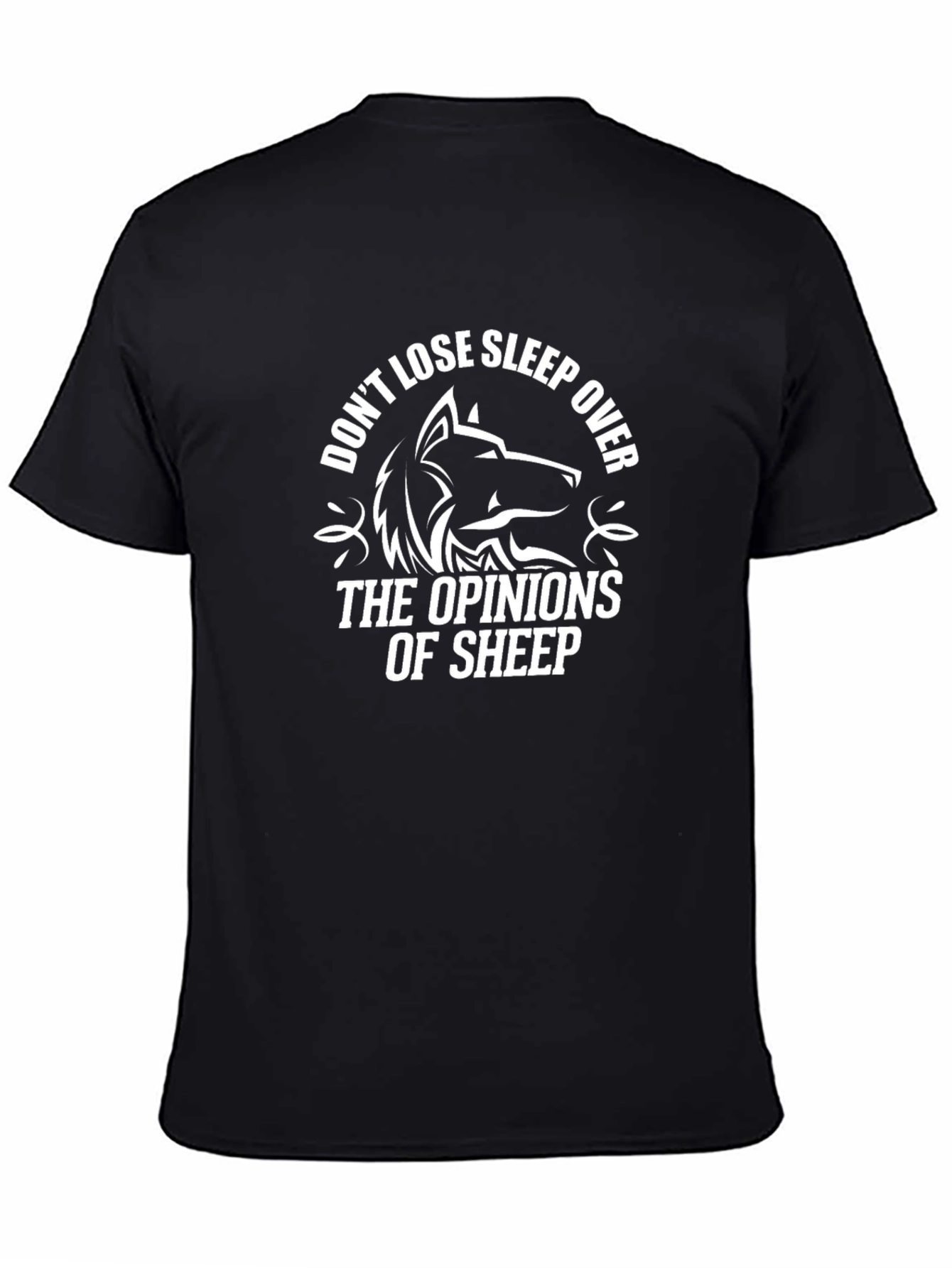 Wolf Opinion Graphic T-Shirt