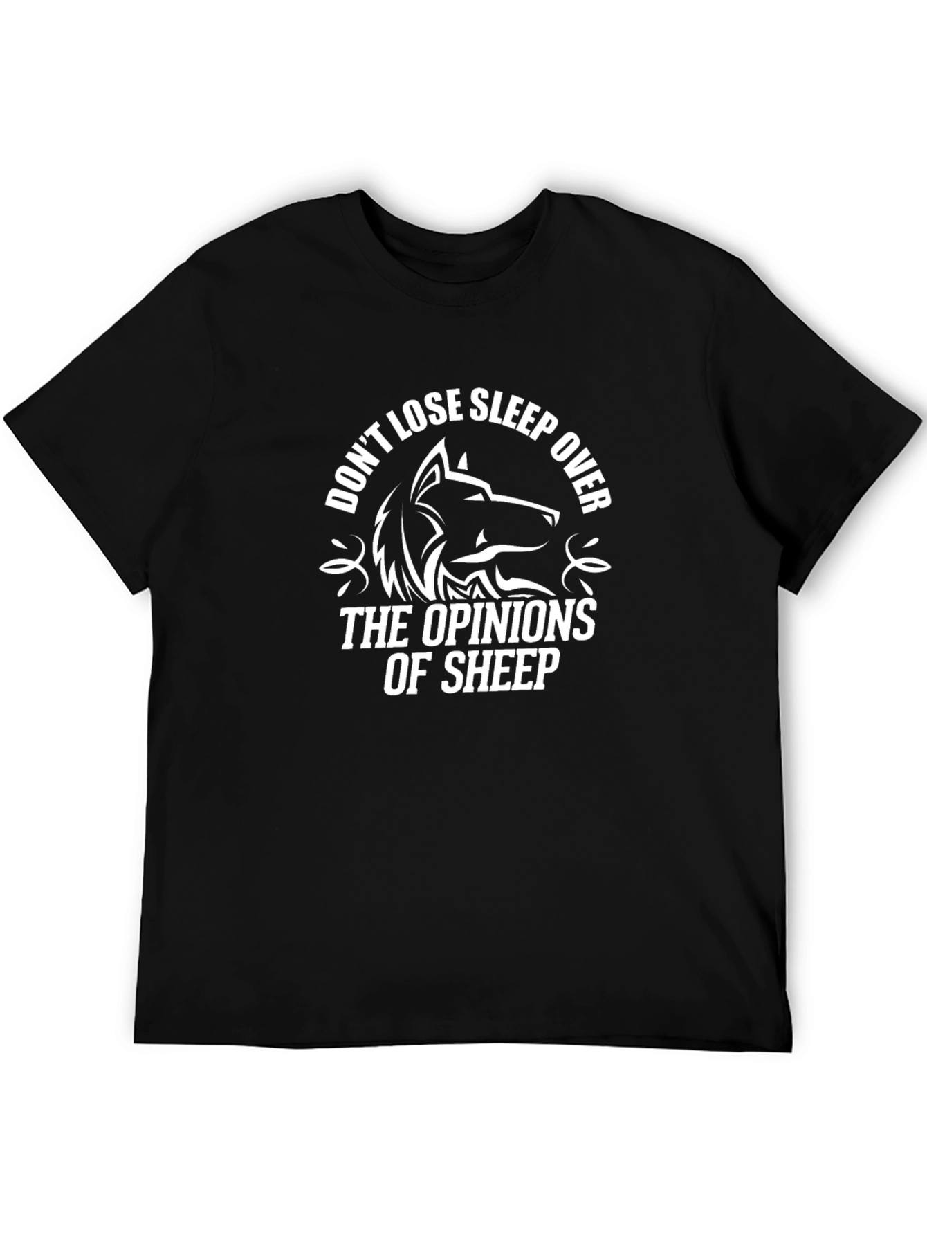 Wolf Opinion Graphic T-Shirt