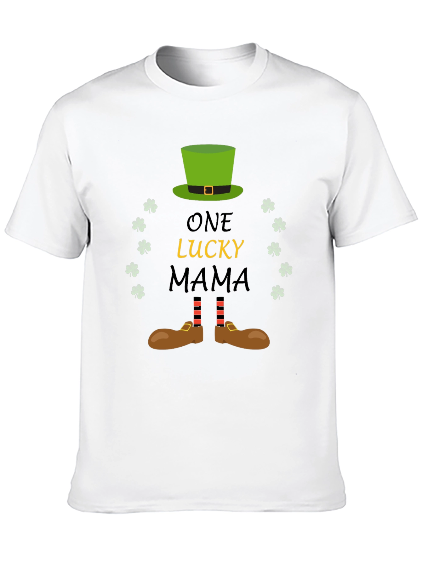One Lucky Mama St. Patricks Day T-Shirt
