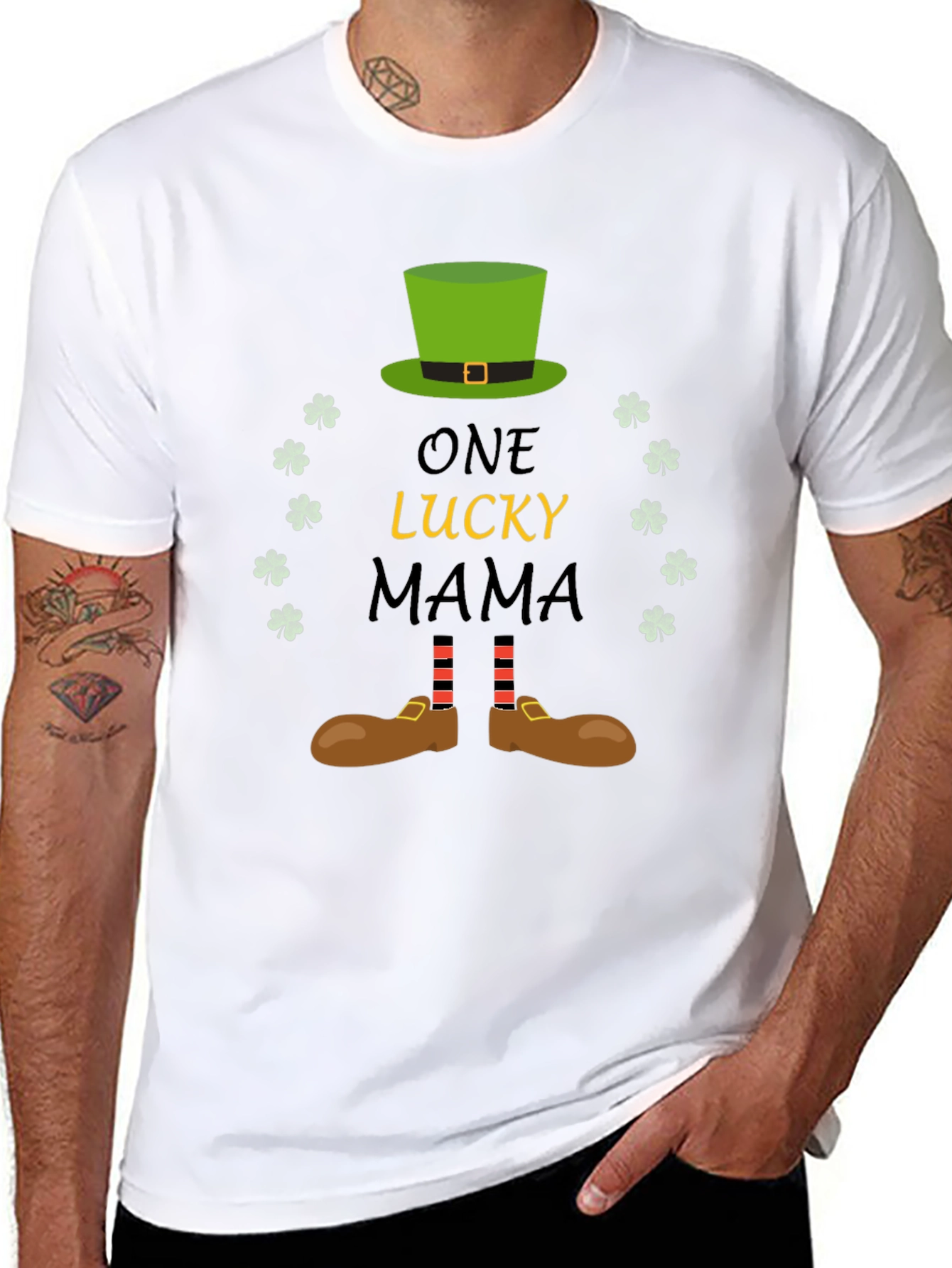 One Lucky Mama St. Patricks Day T-Shirt