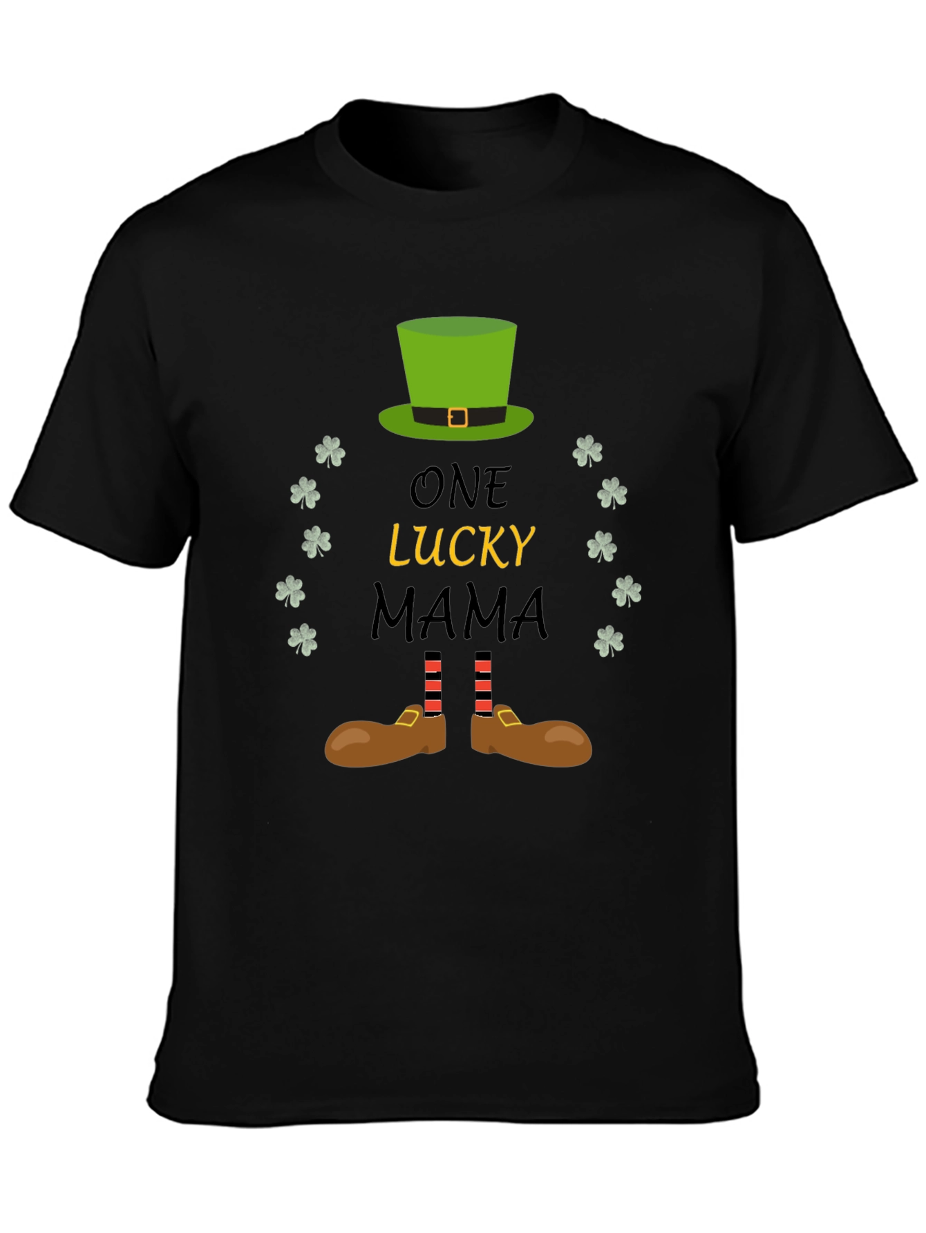 One Lucky Mama St. Patricks Day T-Shirt