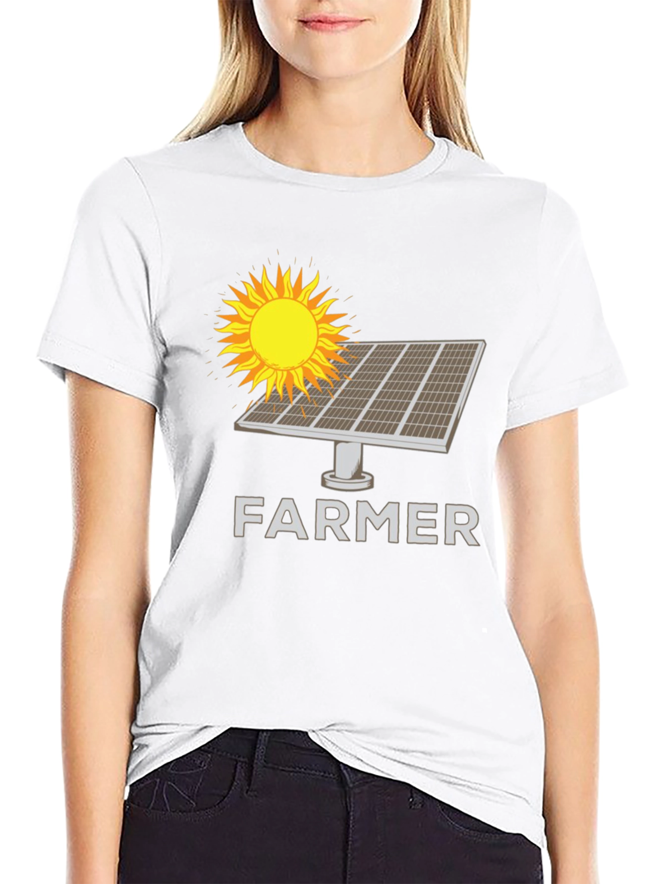 Solar Farmer T-Shirt - Sustainable Agriculture Tee
