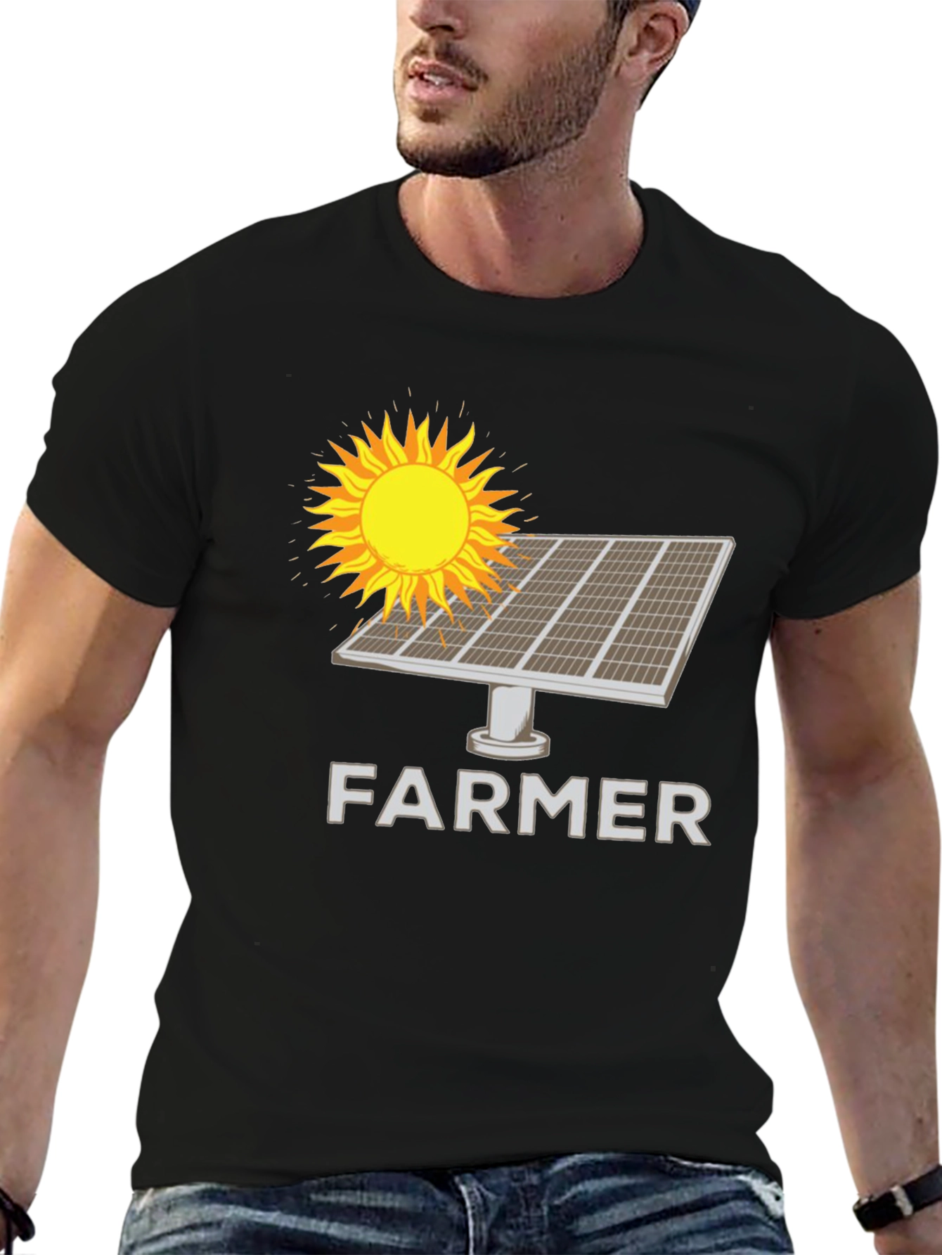 Solar Farmer T-Shirt - Sustainable Agriculture Tee