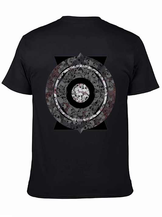 Skull Eye Graphic Tee - Bold Mens Black T-Shirt