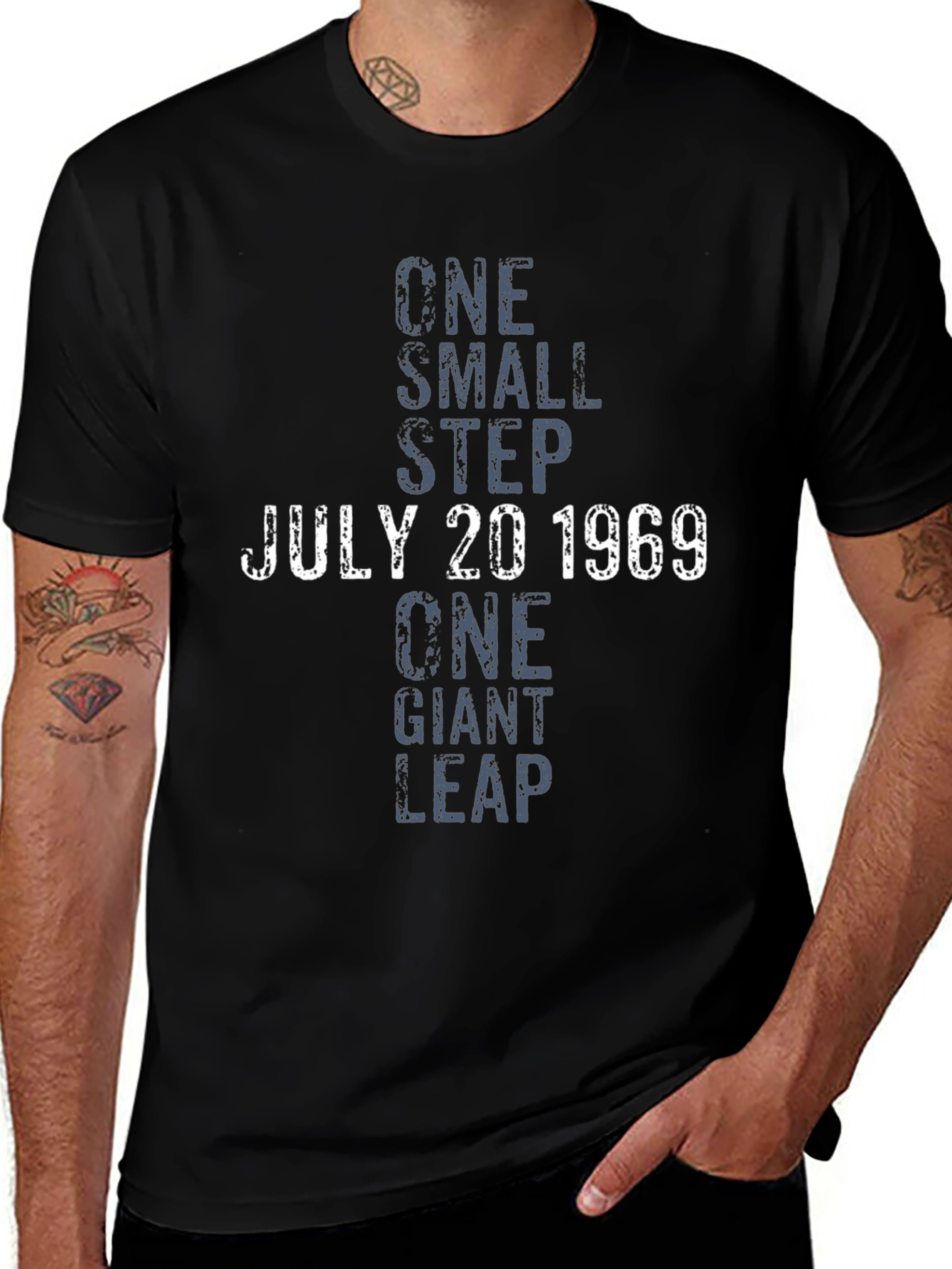 One Small Step July 20 1969 T-Shirt