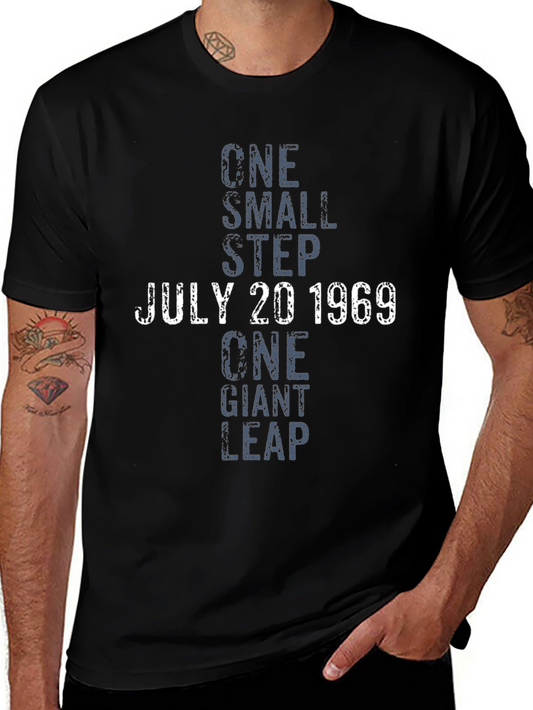One Small Step July 20 1969 T-Shirt