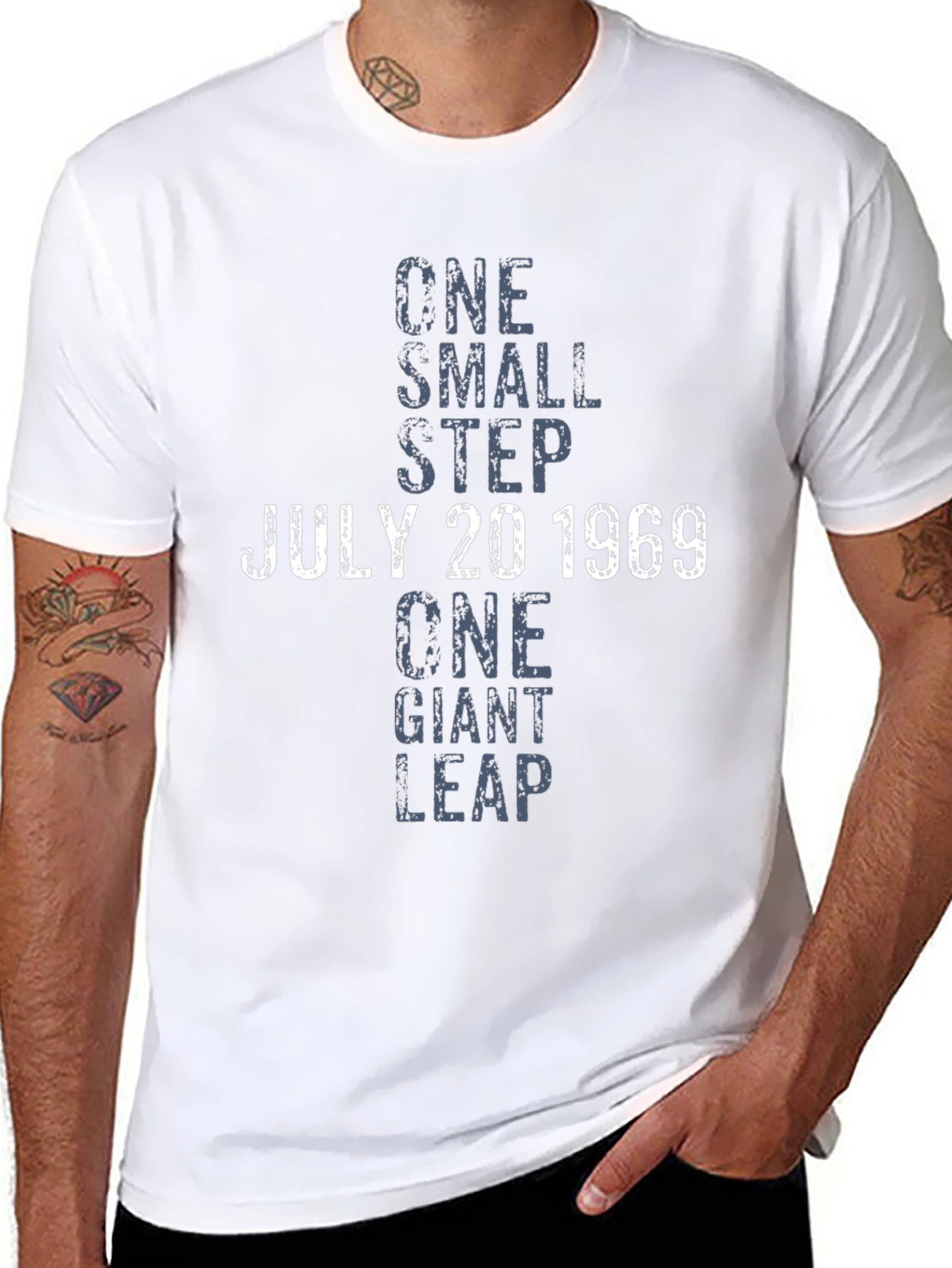 One Small Step July 20 1969 T-Shirt