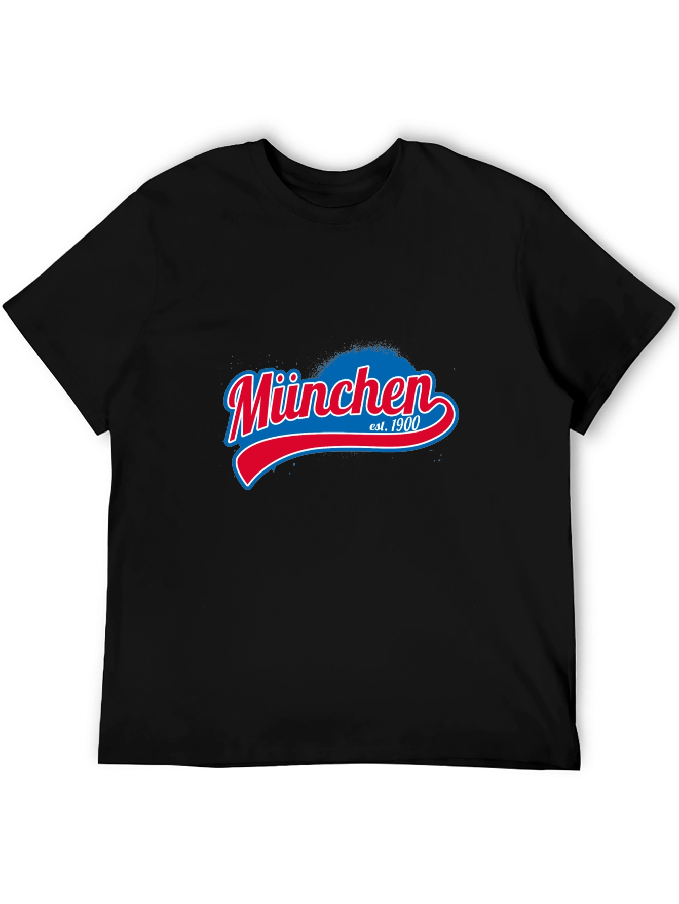 München Est. 1900 Graphic T-Shirt - Black