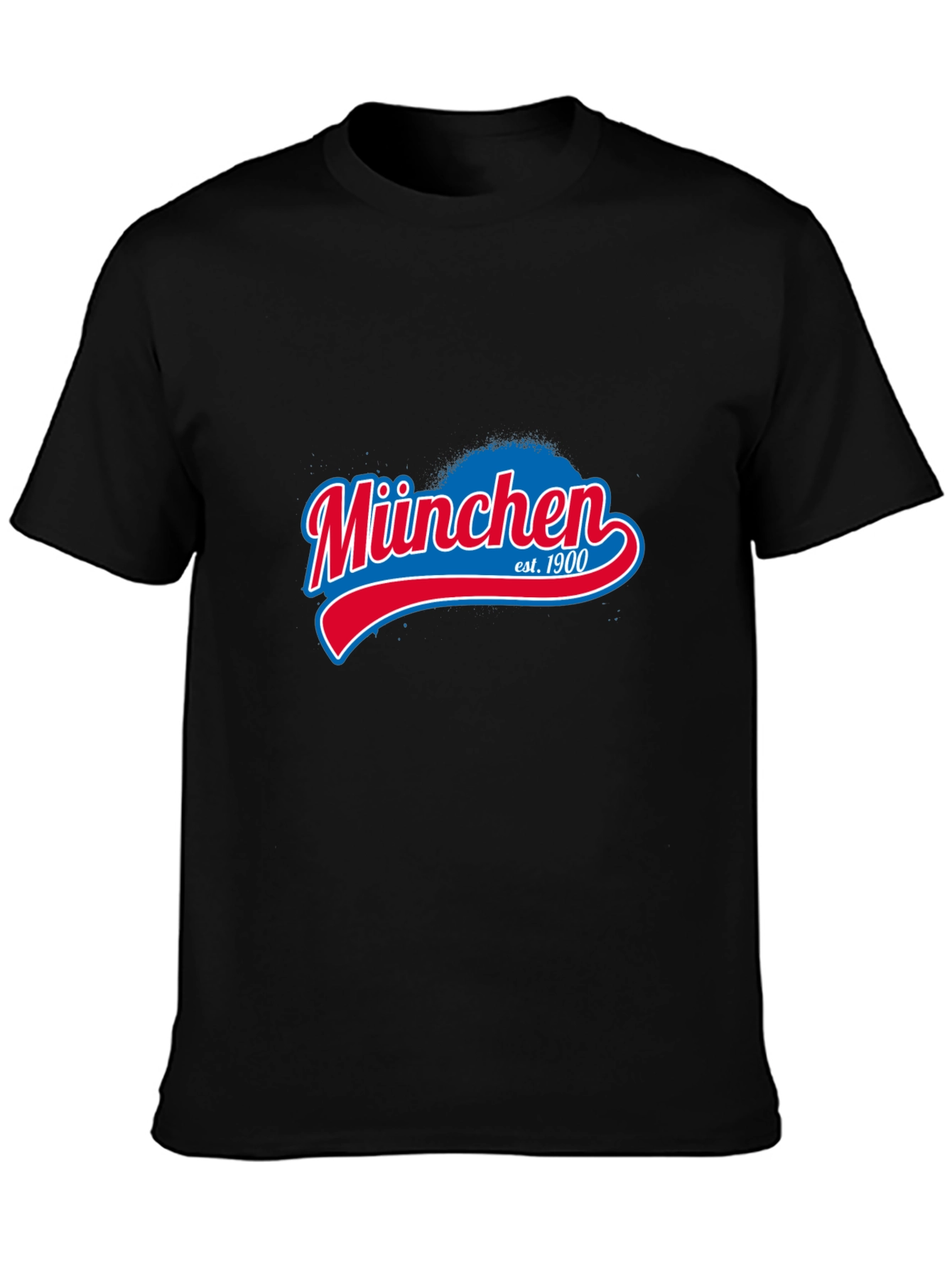 München Est. 1900 Graphic T-Shirt - Black