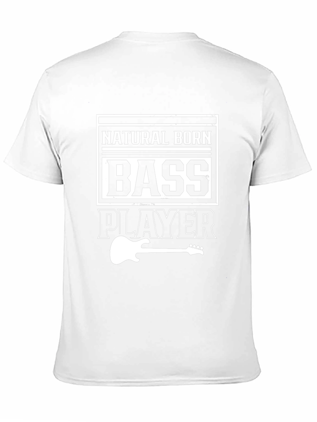 Natural Born Bass Player Graphic Tee