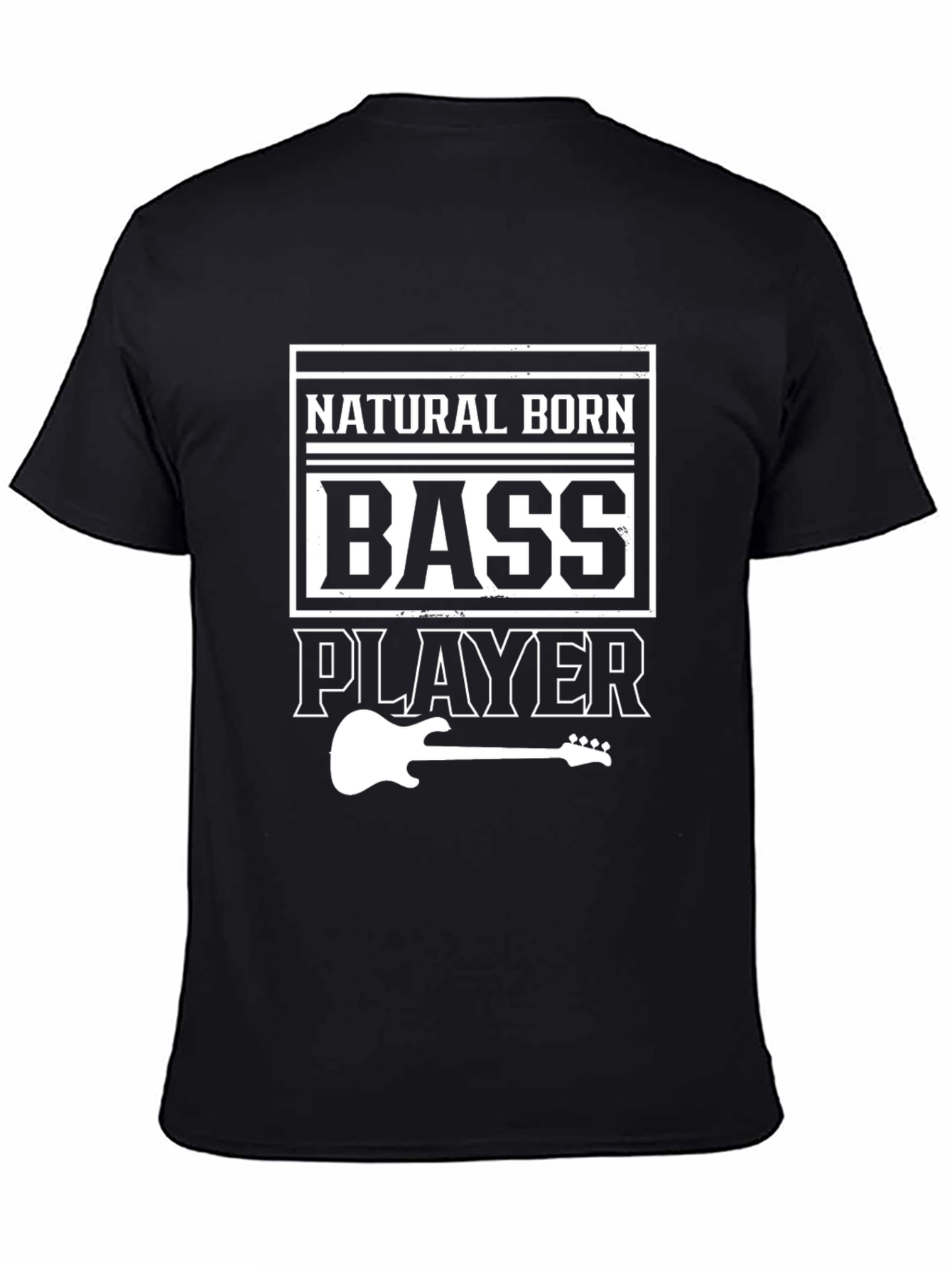 Natural Born Bass Player Graphic Tee