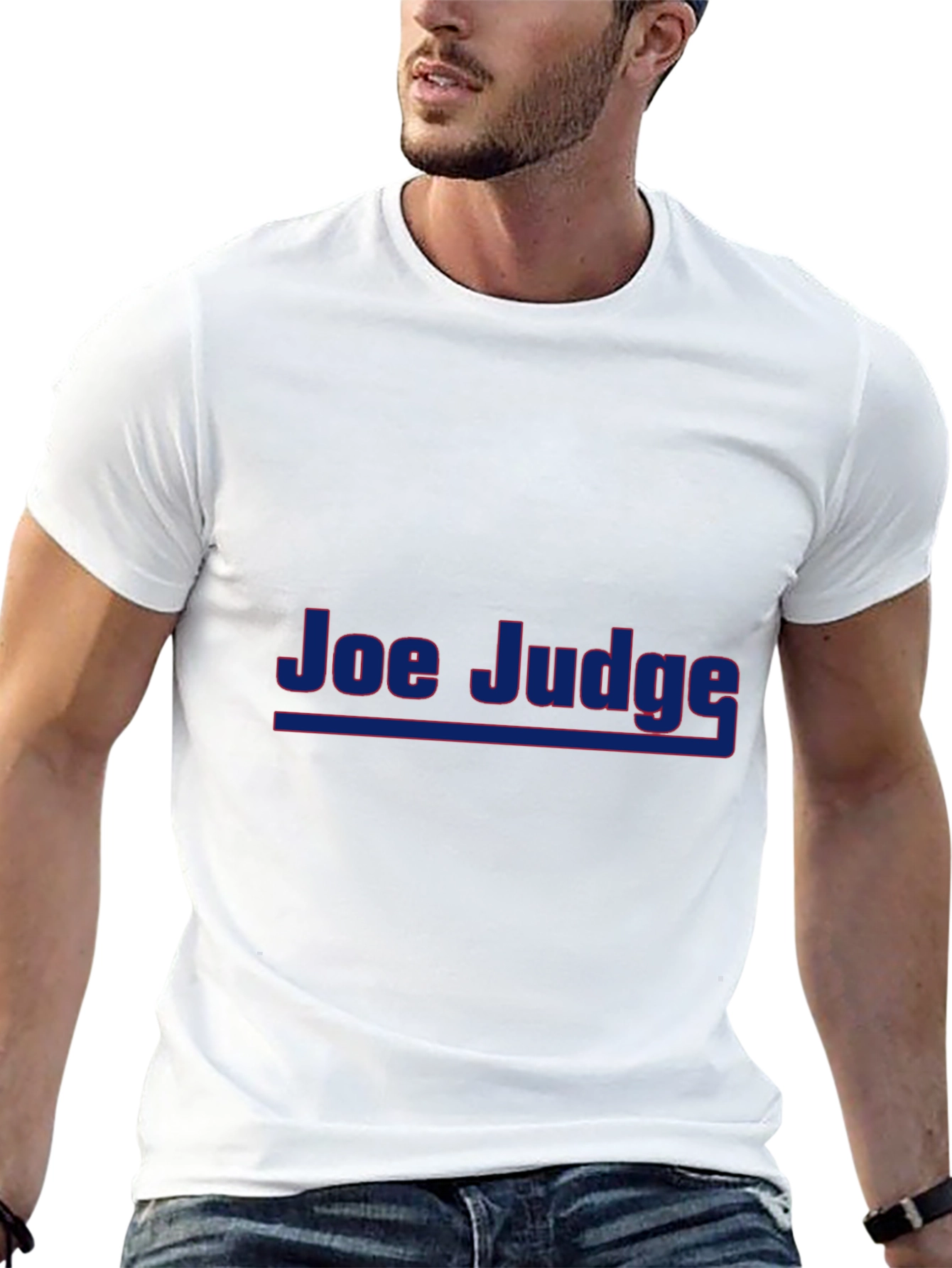 Joe Judge Graphic Tee - Classic Black Cotton T-Shirt