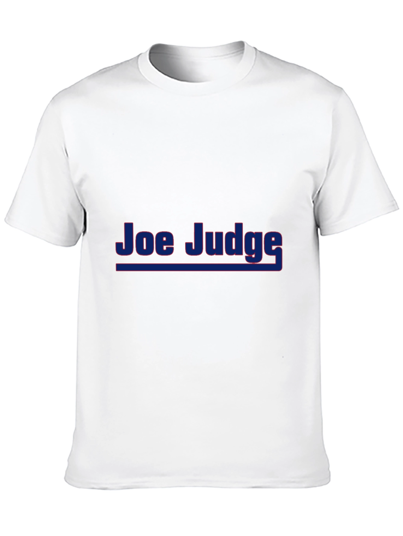 Joe Judge Graphic Tee - Classic Black Cotton T-Shirt