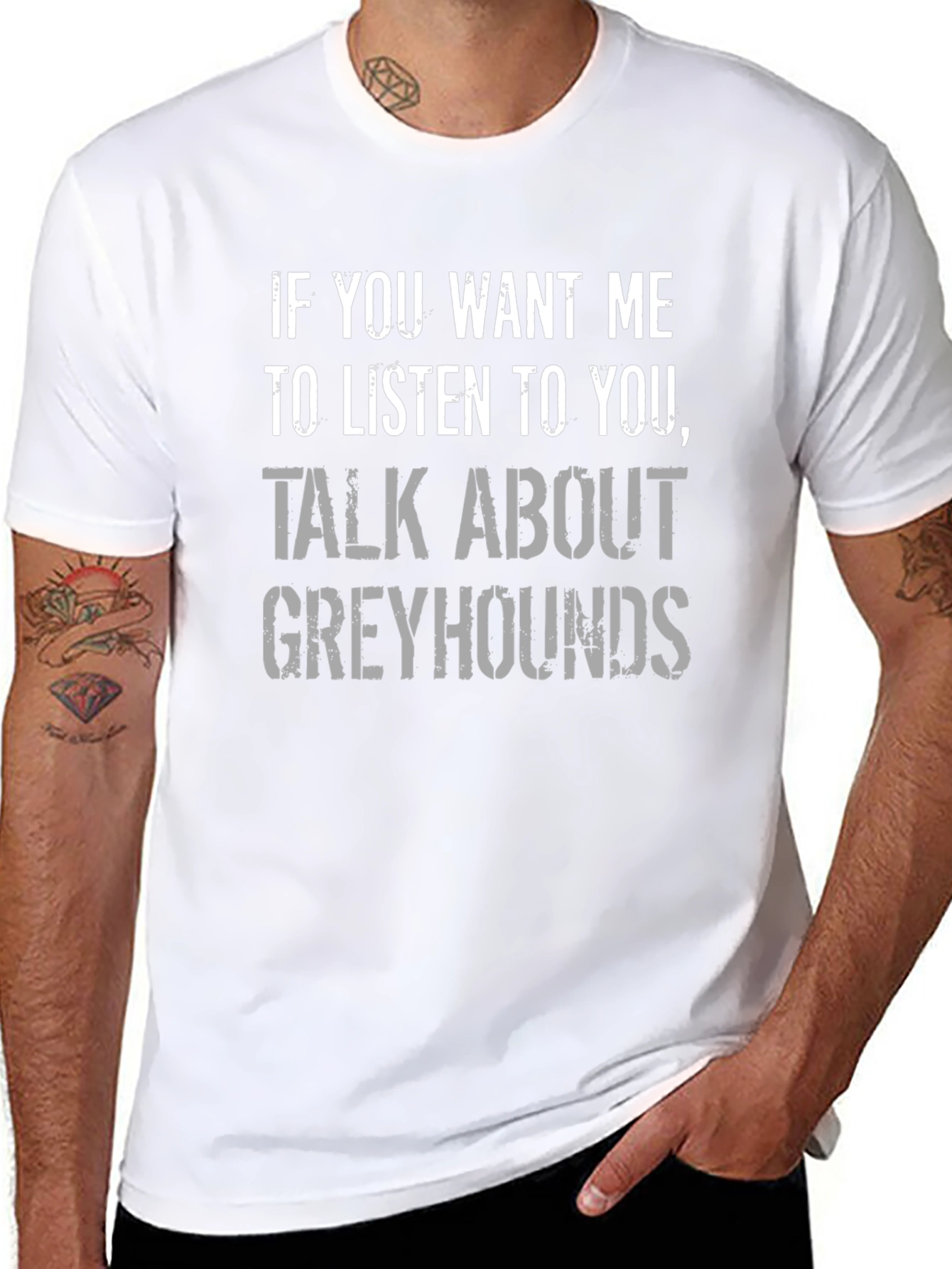 Greyhounds T-Shirt: Talk About Greyhounds