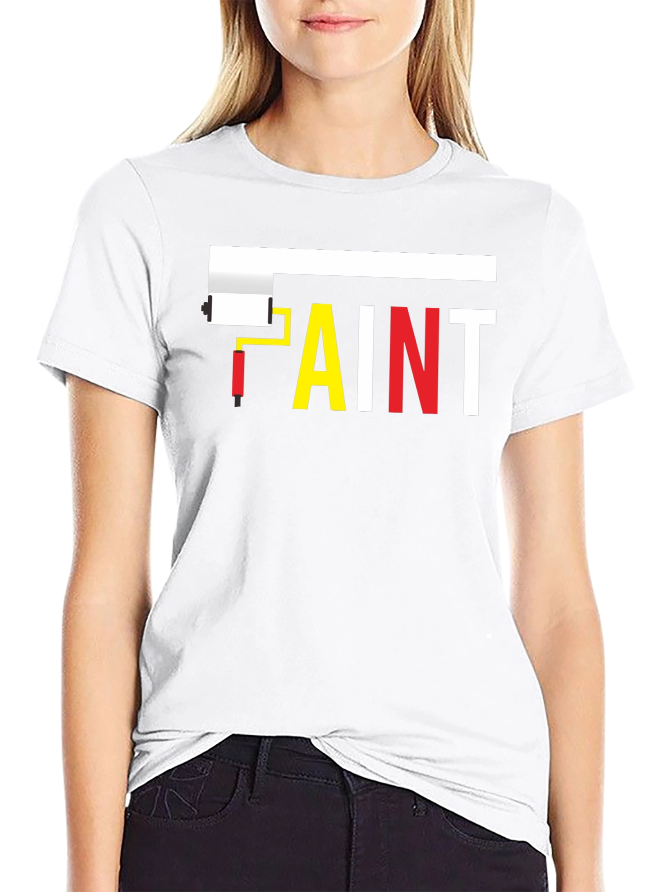 Paint Roller T-Shirt - Creative Graphic Tee