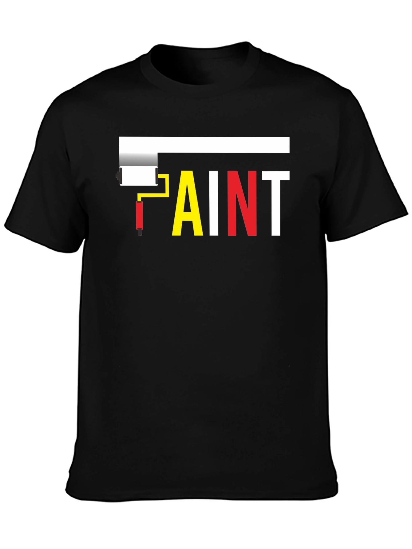 Paint Roller T-Shirt - Creative Graphic Tee