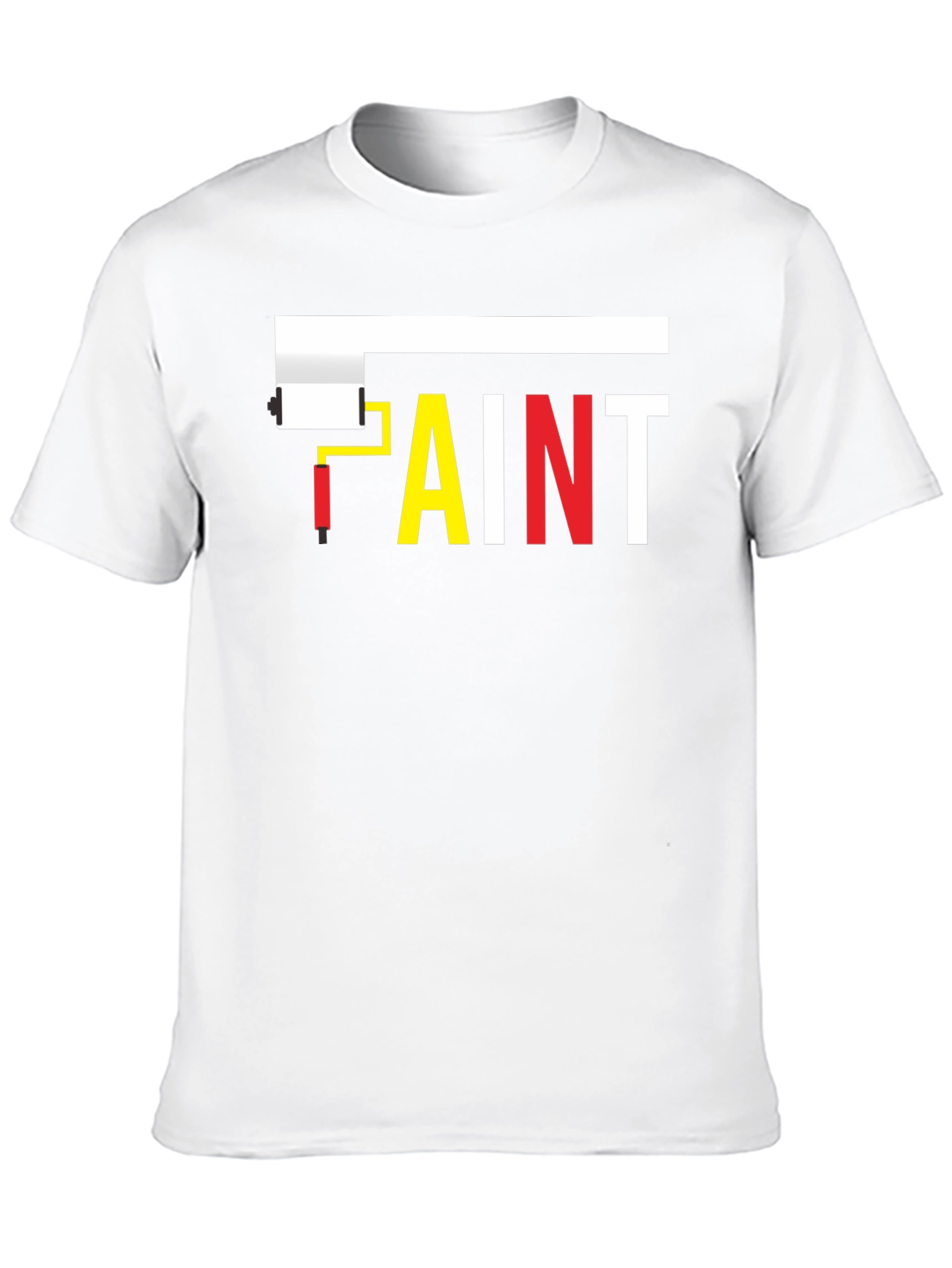 Paint Roller T-Shirt - Creative Graphic Tee