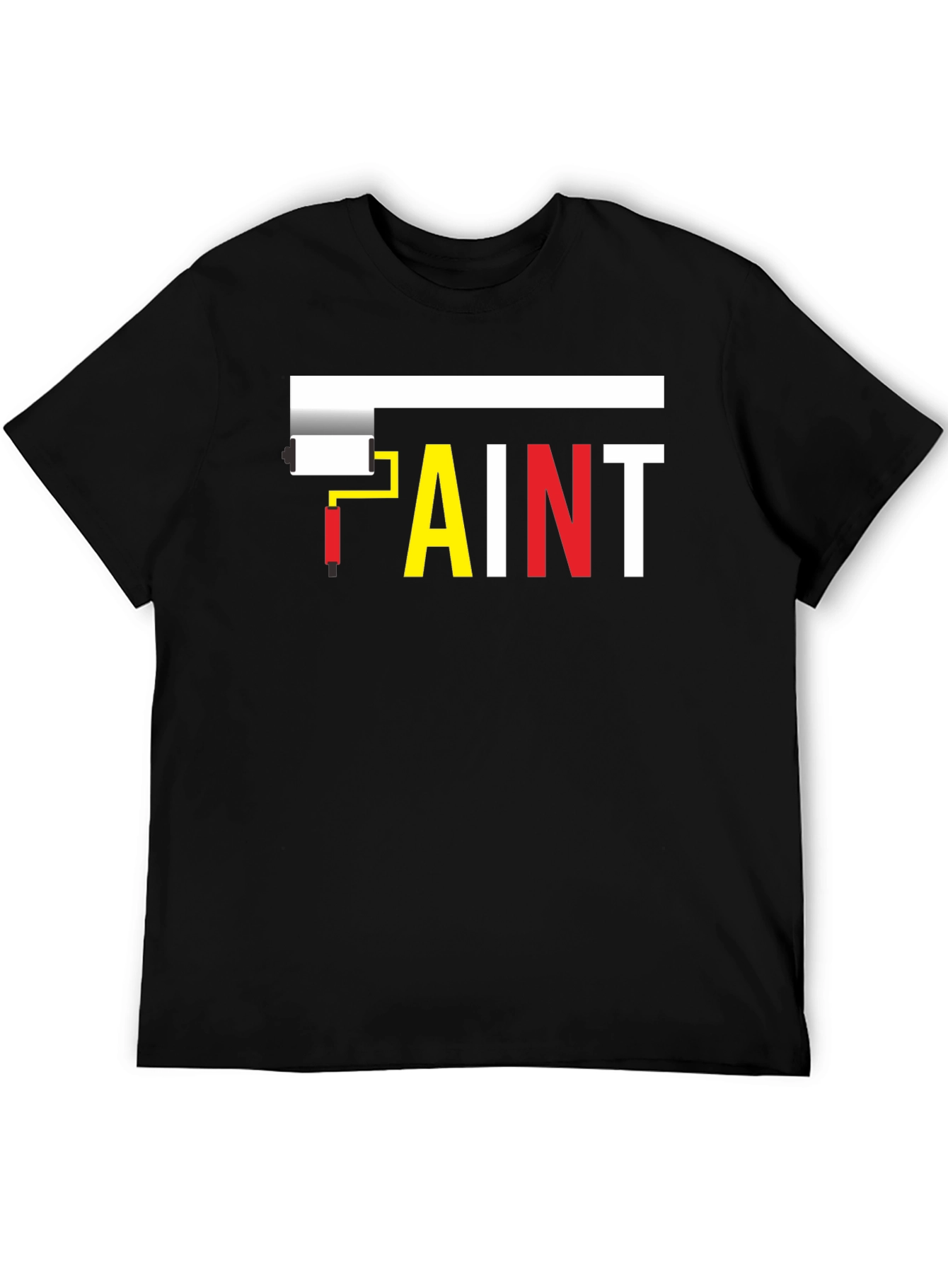 Paint Roller T-Shirt - Creative Graphic Tee