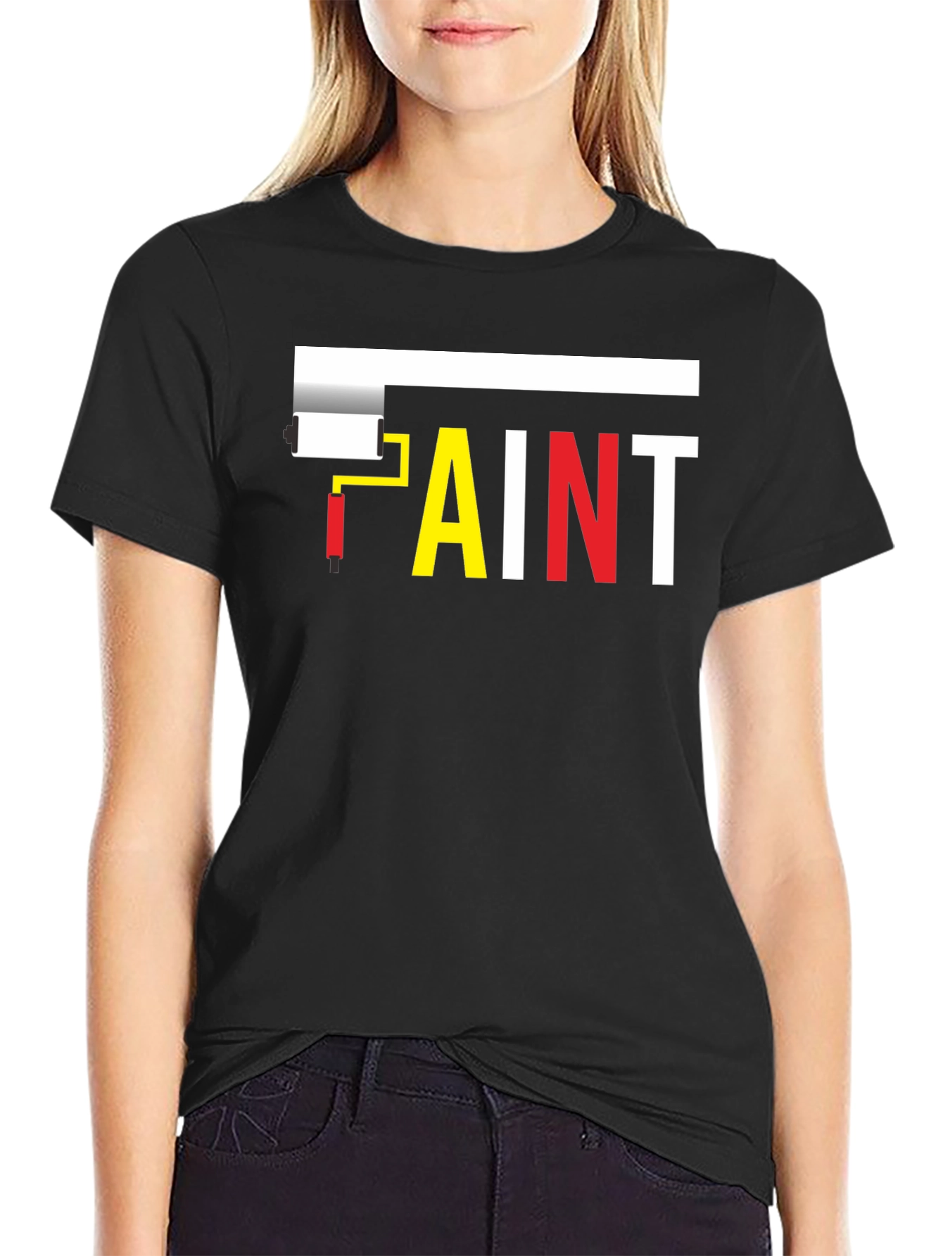 Paint Roller T-Shirt - Creative Graphic Tee