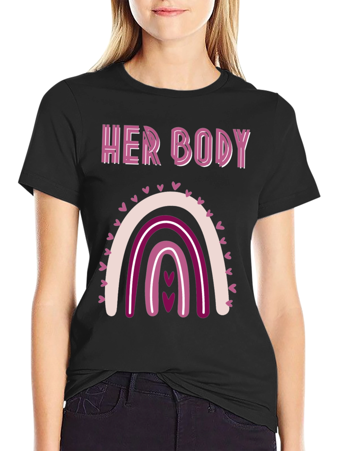 Her Body Rainbow Tee