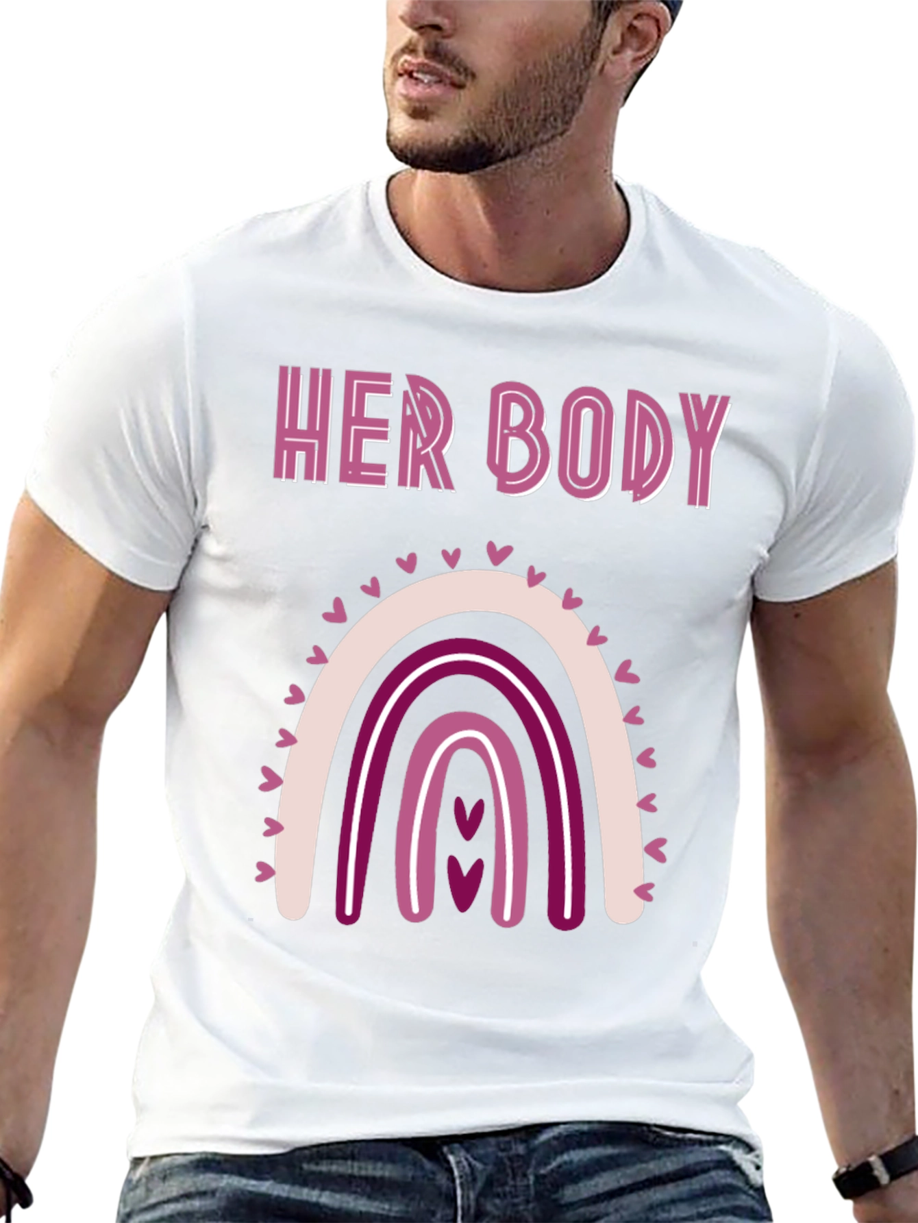 Her Body Rainbow Tee