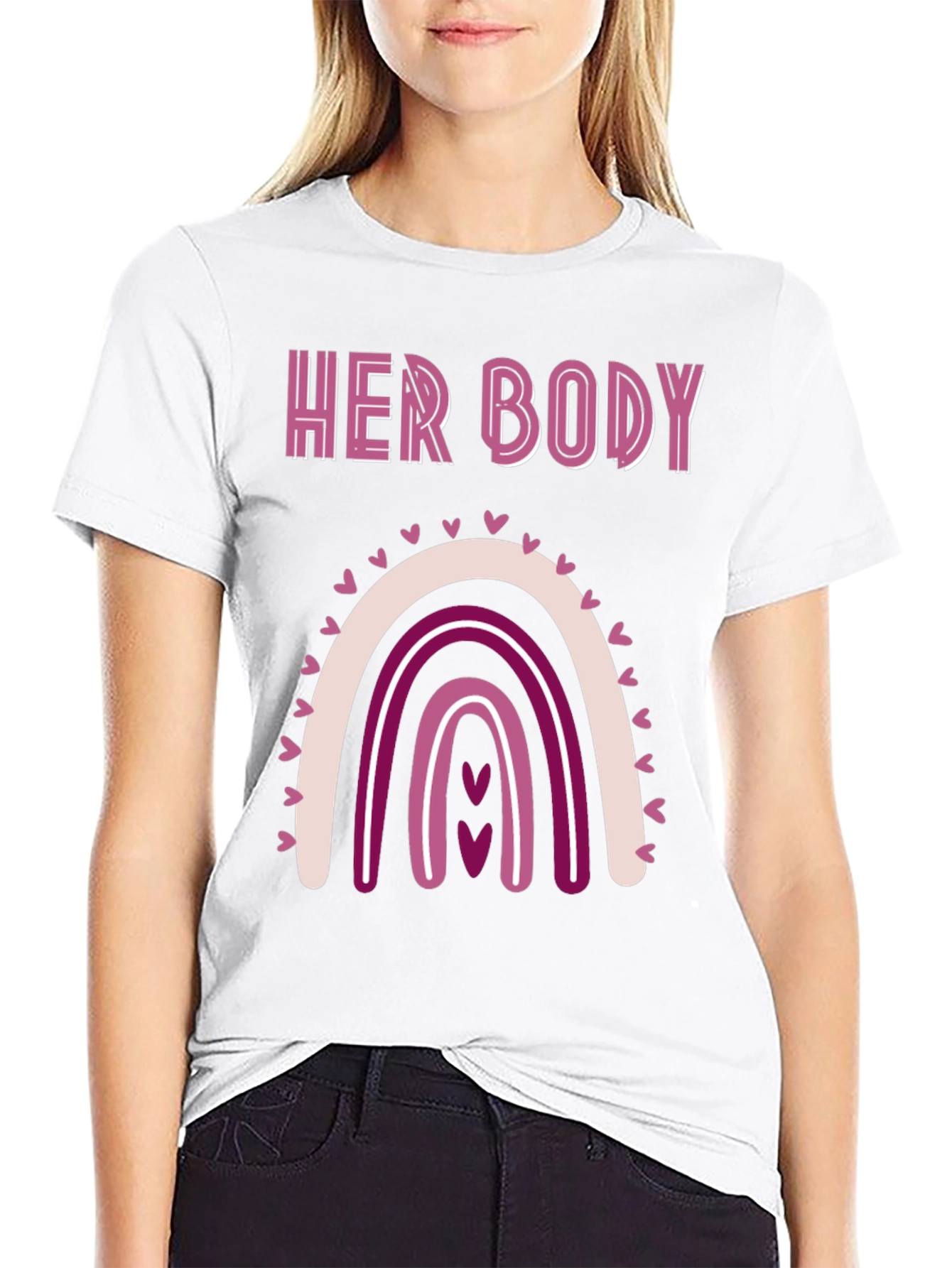 Her Body Rainbow Tee