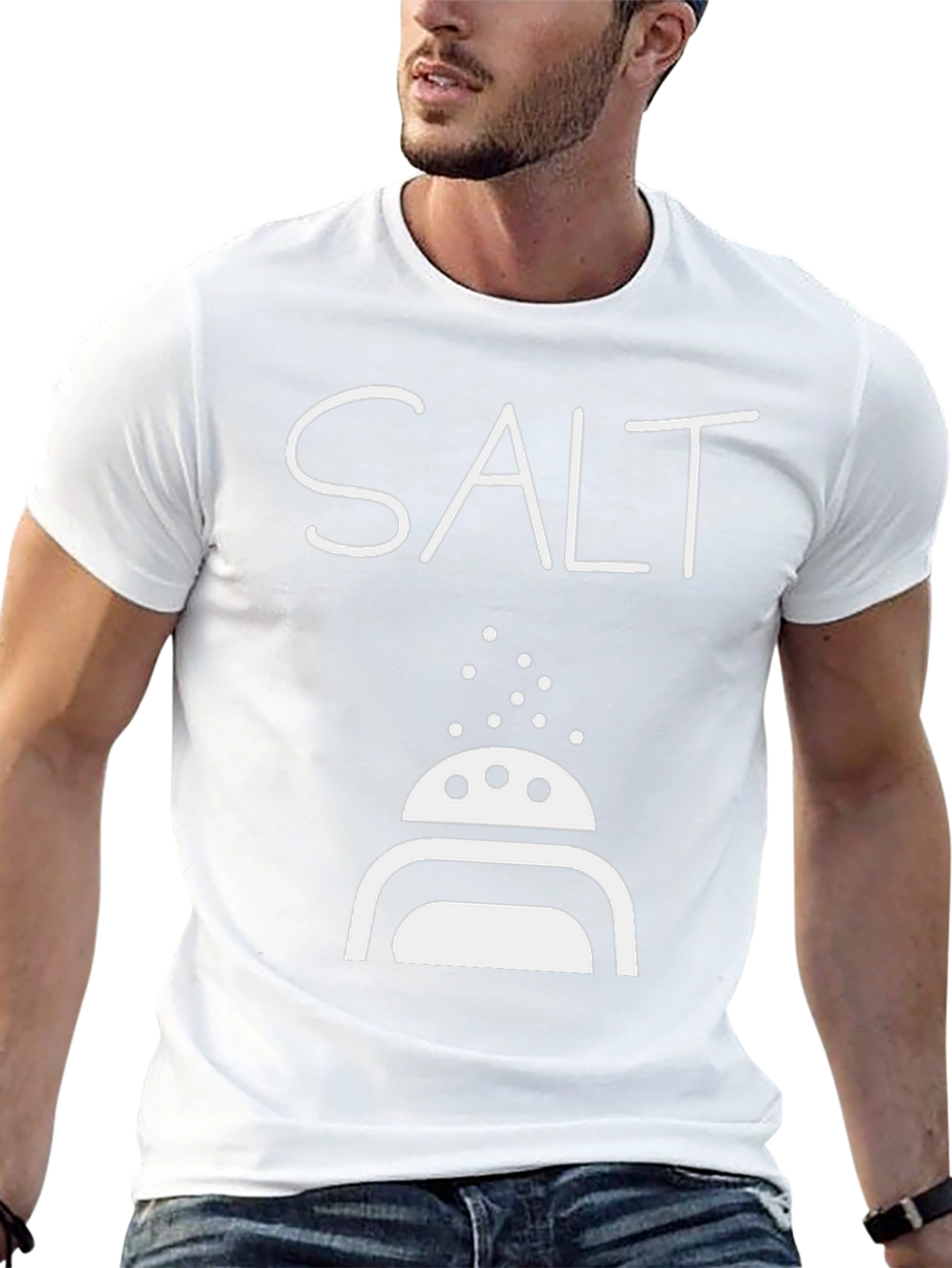 Funny Salt Shaker Graphic T-Shirt