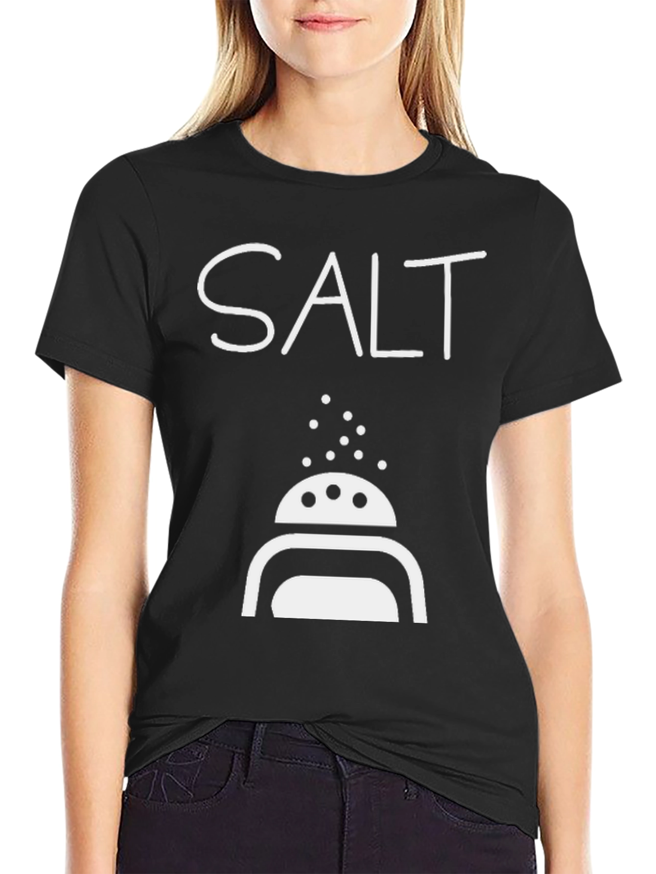 Funny Salt Shaker Graphic T-Shirt