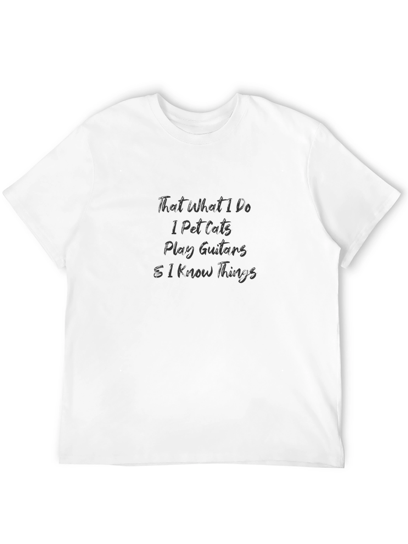 Mens Thats What I Do Graphic Tee - Black
