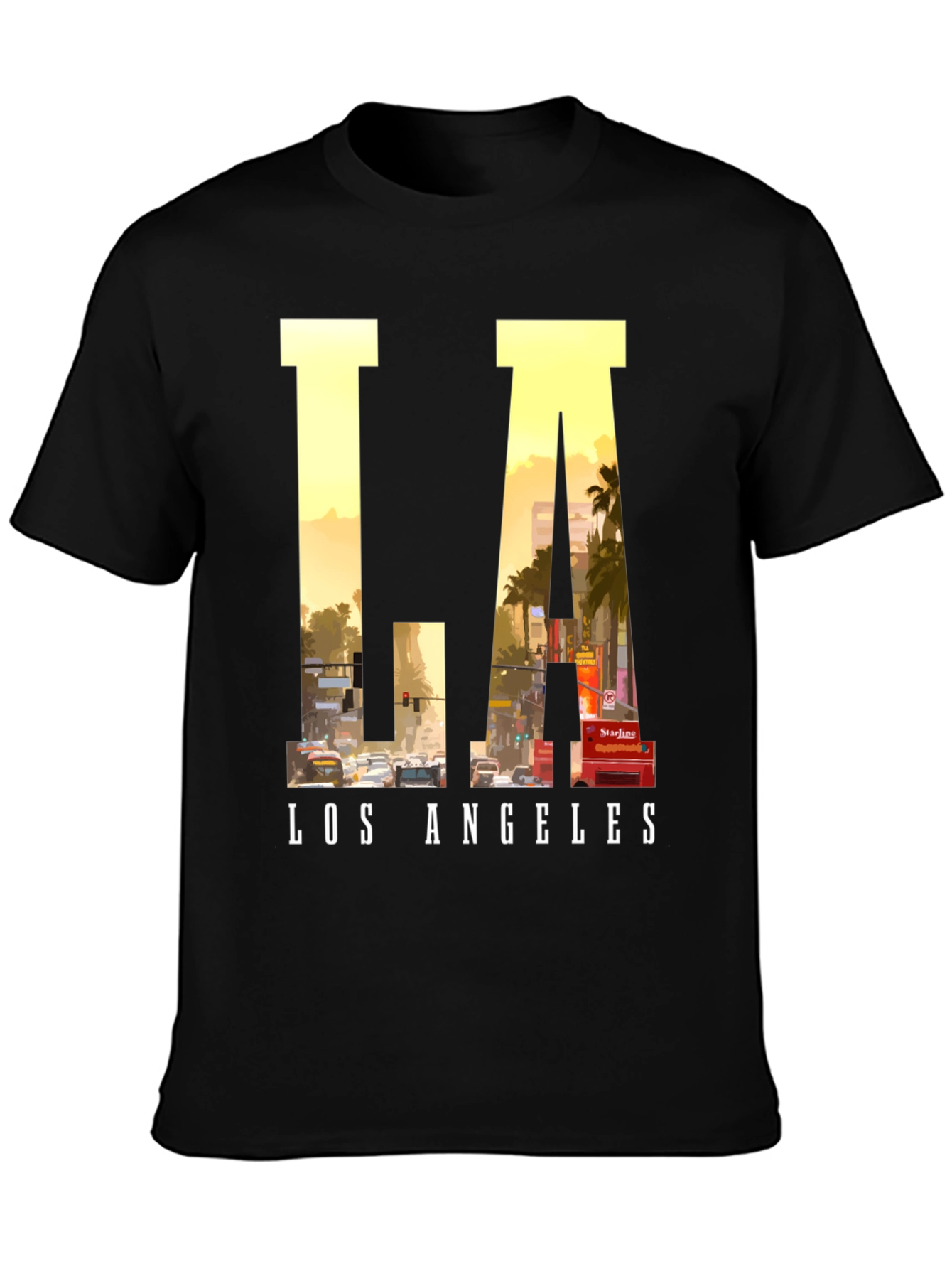 LA Los Angeles Graphic T-Shirt
