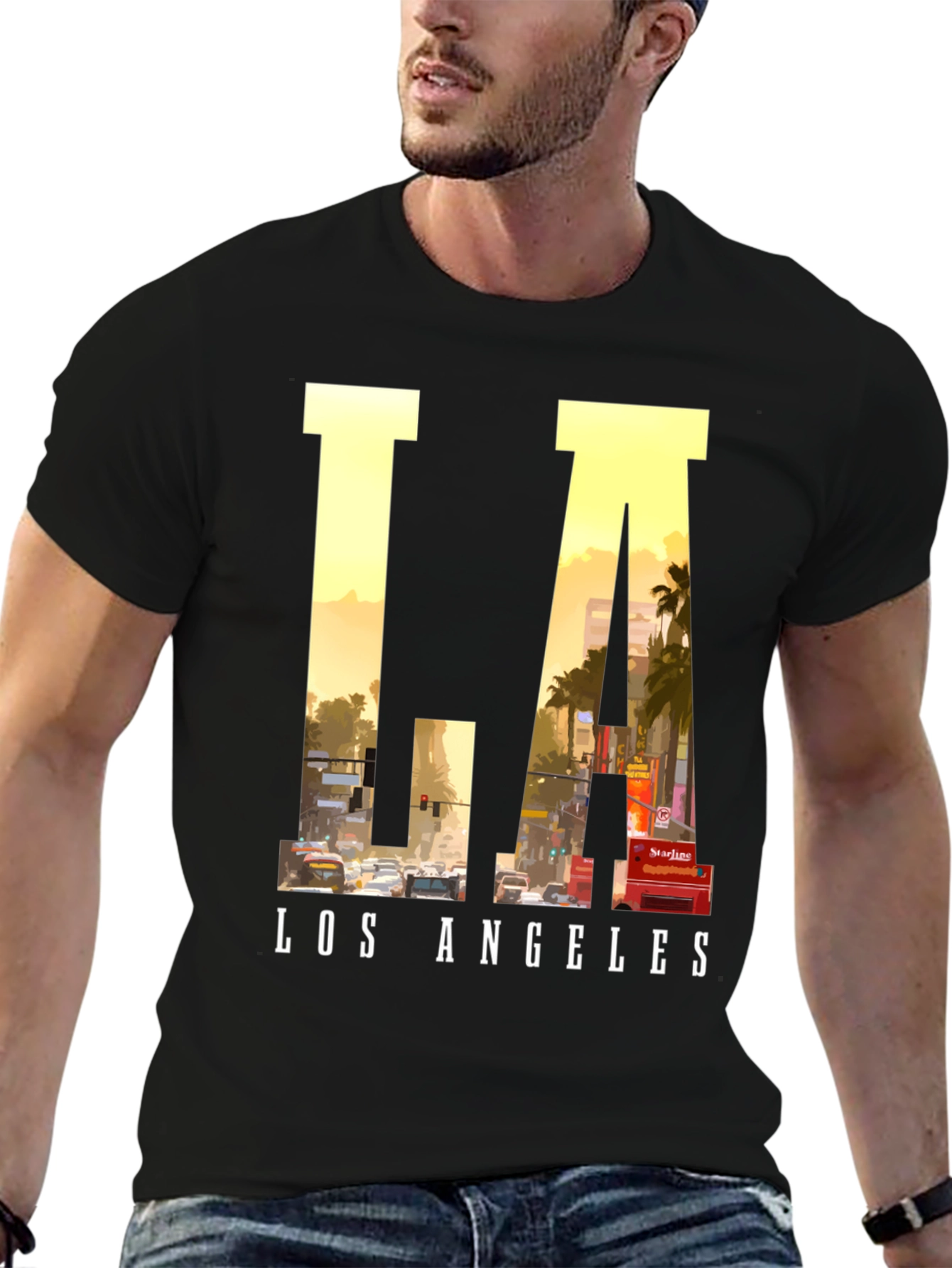 LA Los Angeles Graphic T-Shirt
