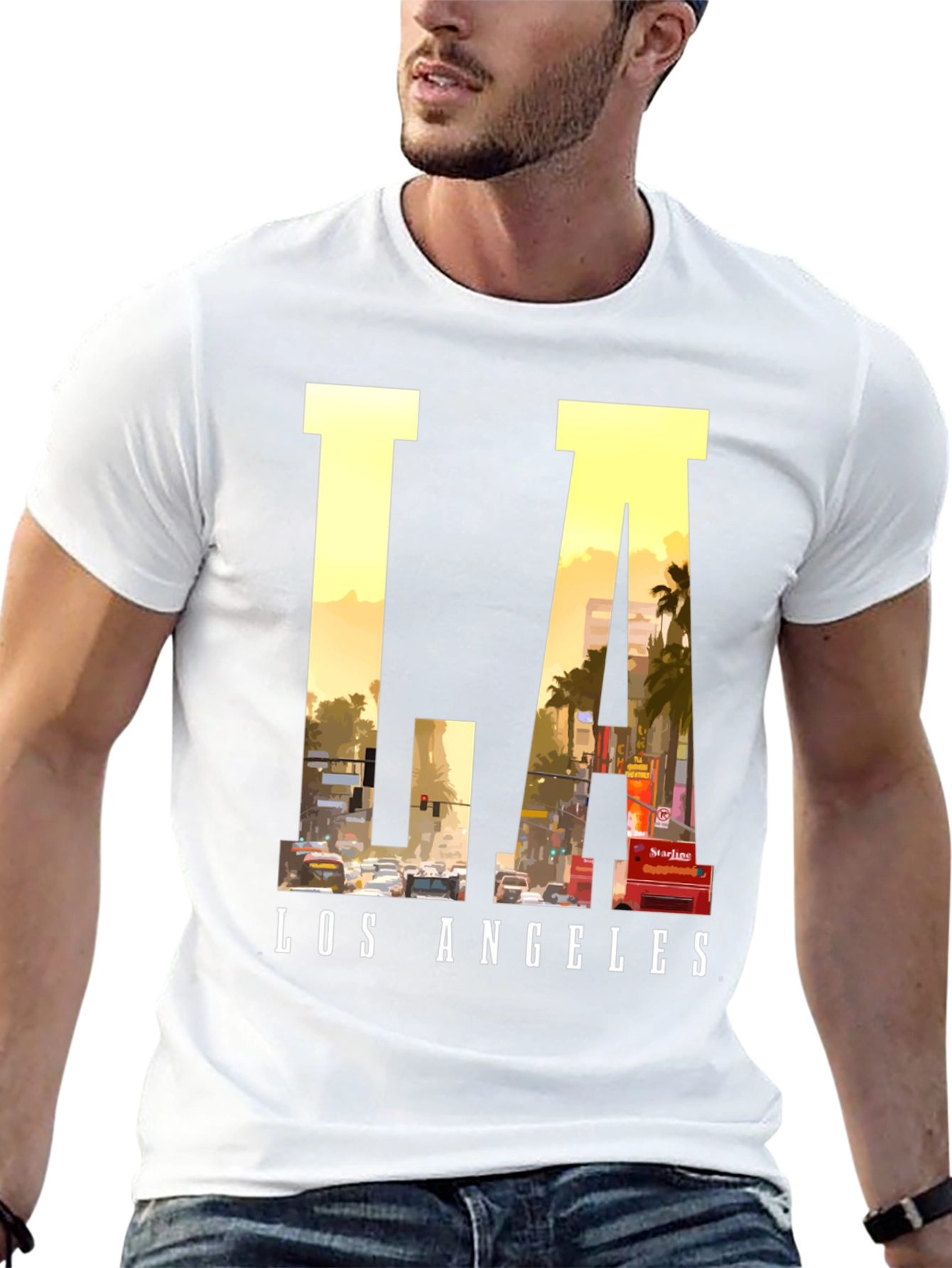 LA Los Angeles Graphic T-Shirt