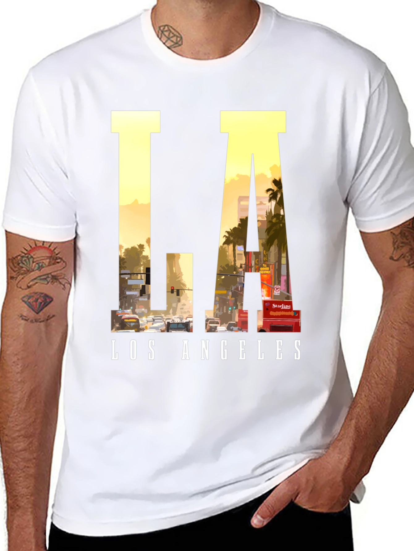 LA Los Angeles Graphic T-Shirt