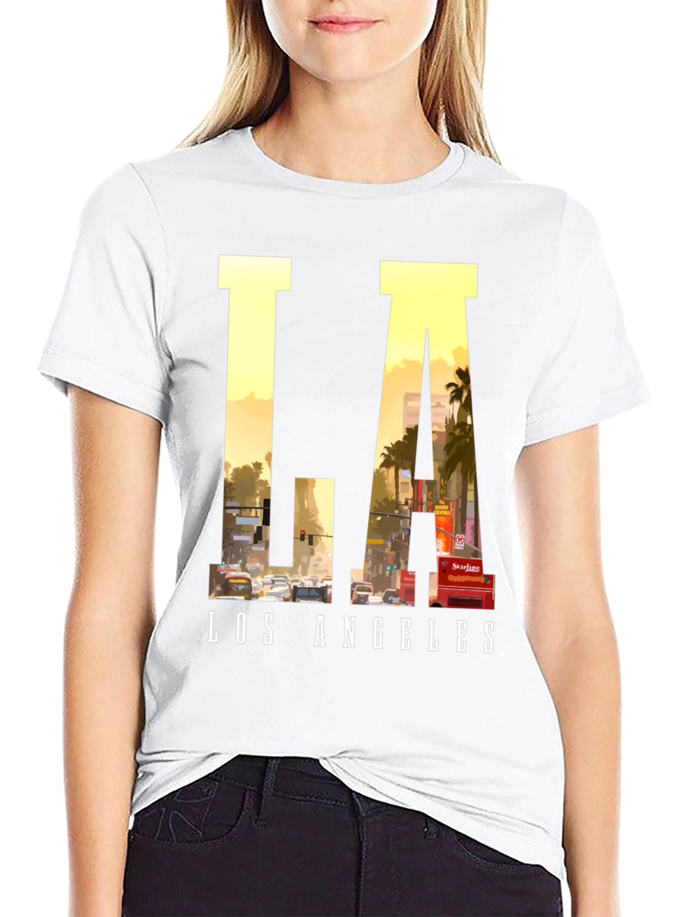 LA Los Angeles Graphic T-Shirt