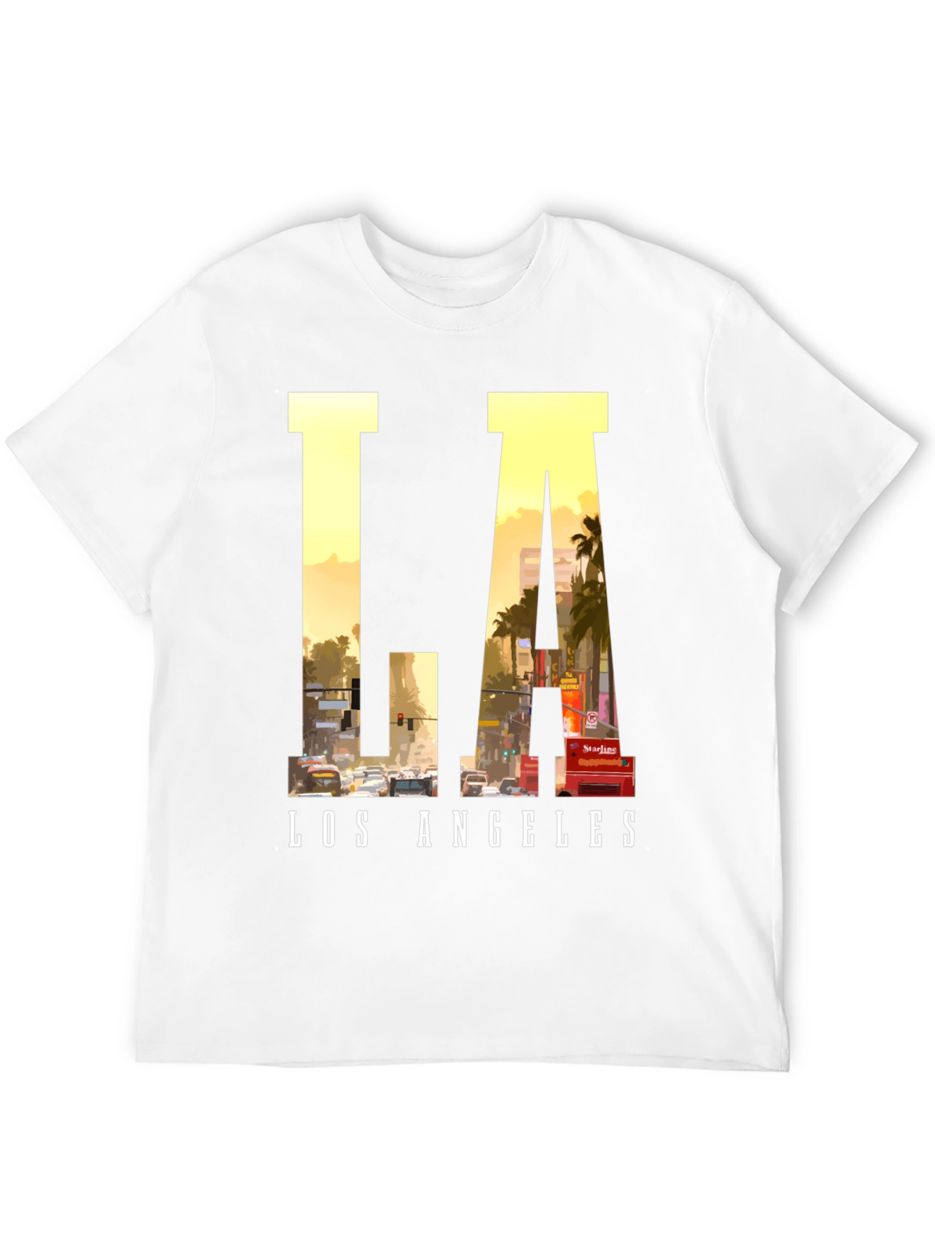 LA Los Angeles Graphic T-Shirt