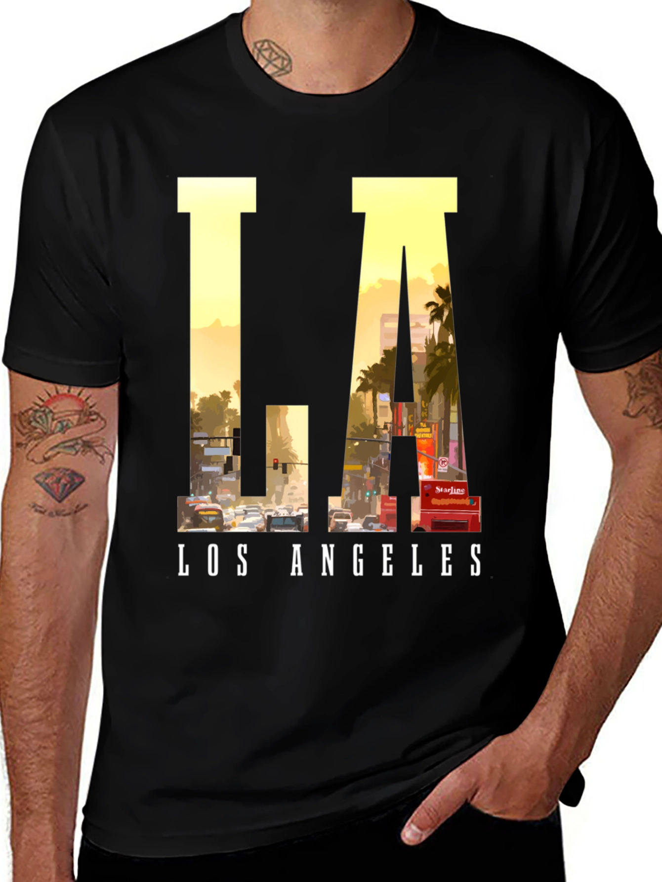 LA Los Angeles Graphic T-Shirt
