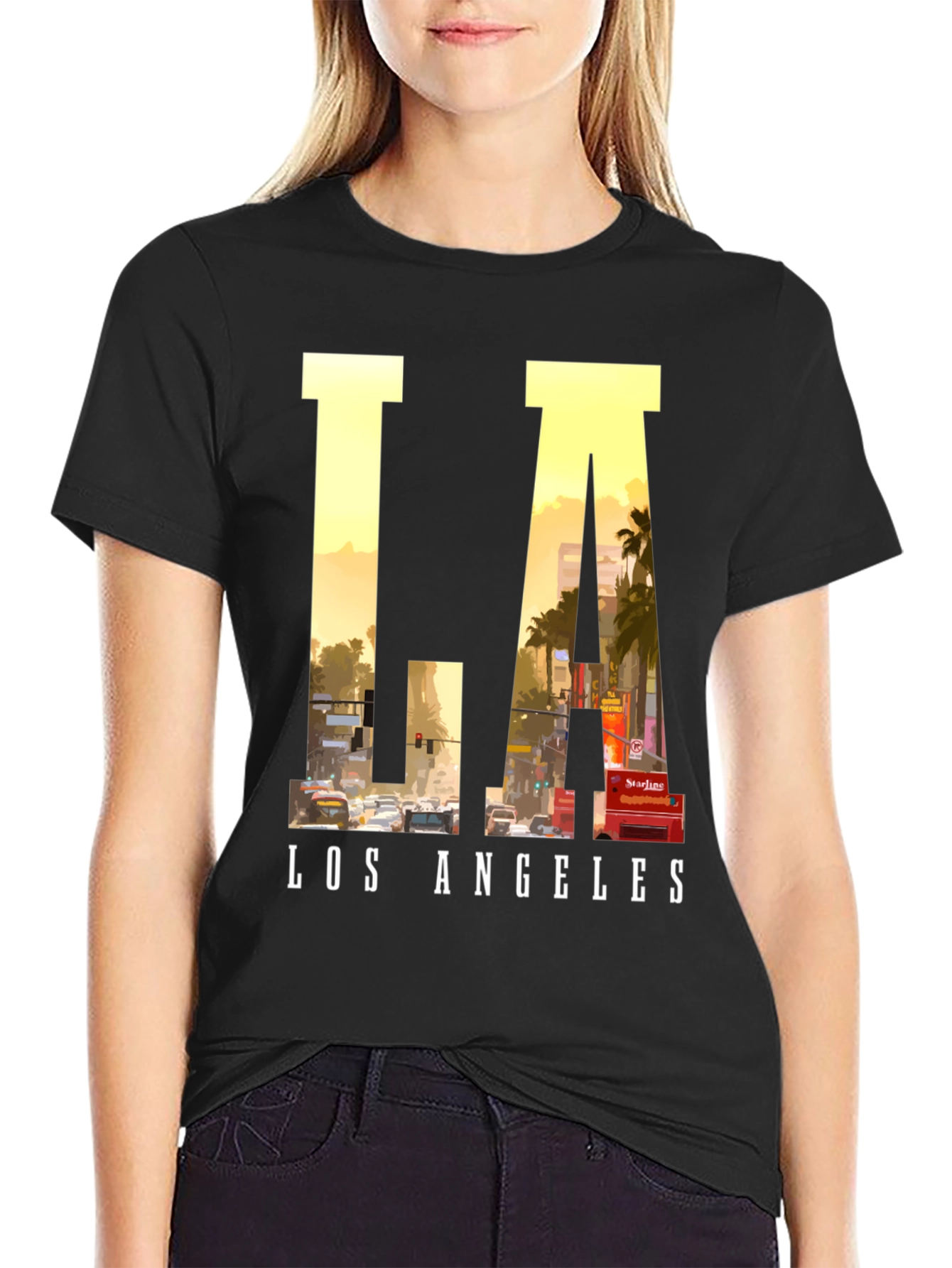 LA Los Angeles Graphic T-Shirt