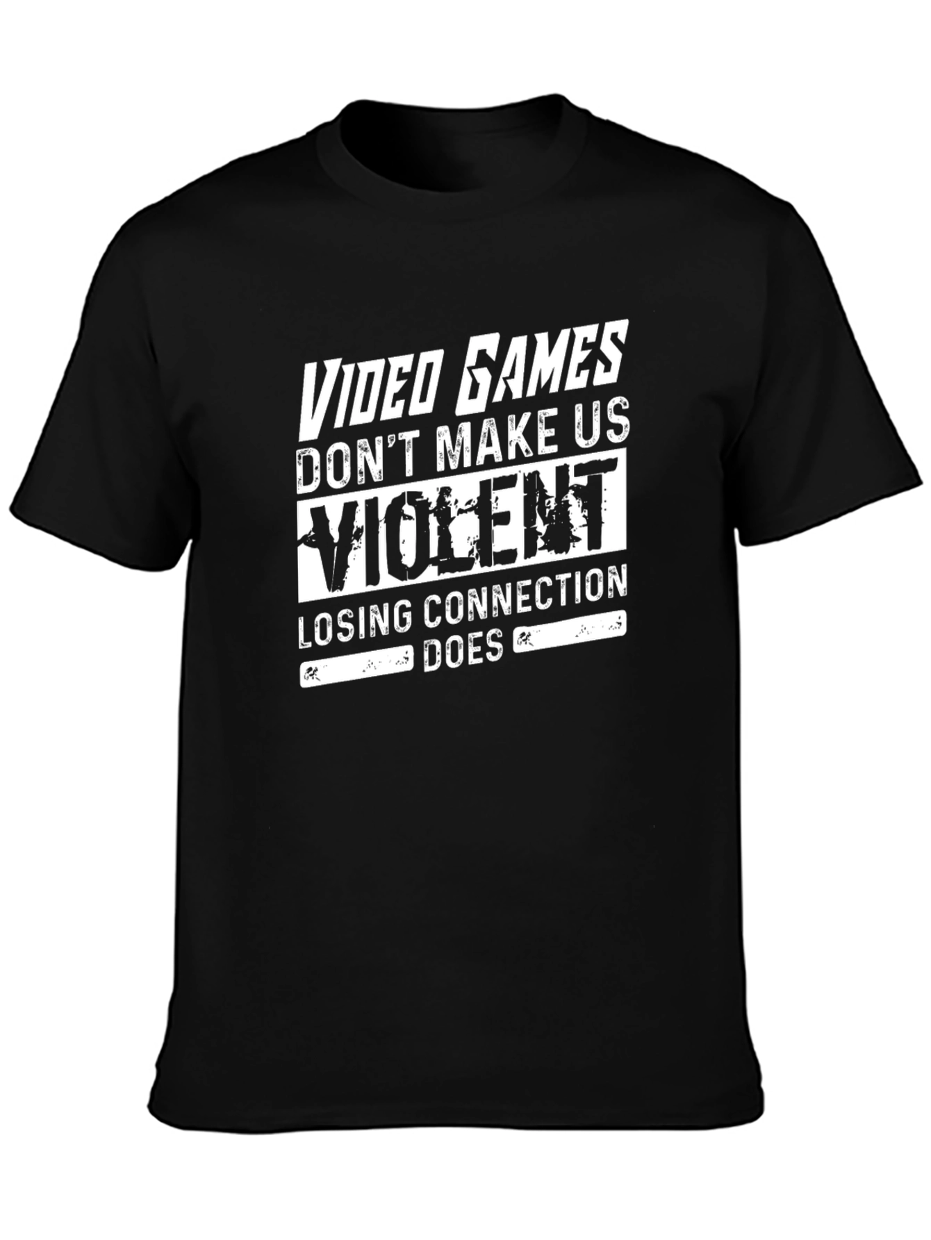 Video Games Dont Make Us Violent T-Shirt