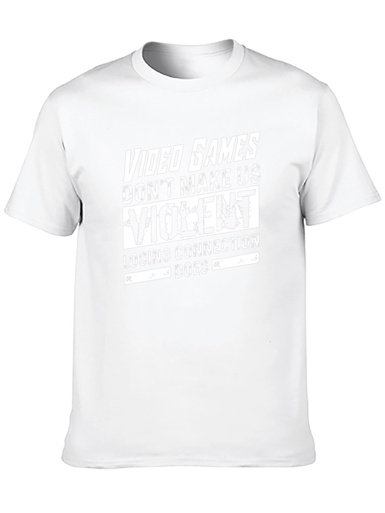 Video Games Dont Make Us Violent T-Shirt