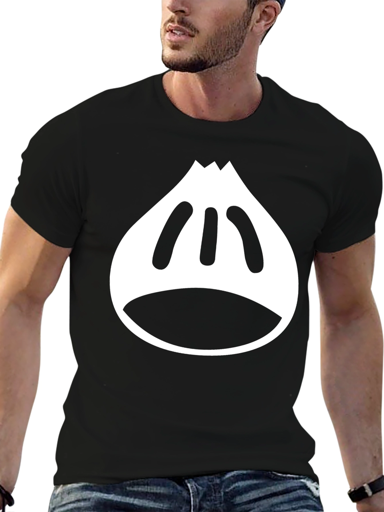 Dumpling Graphic Tee - Black Stylish & Comfortable